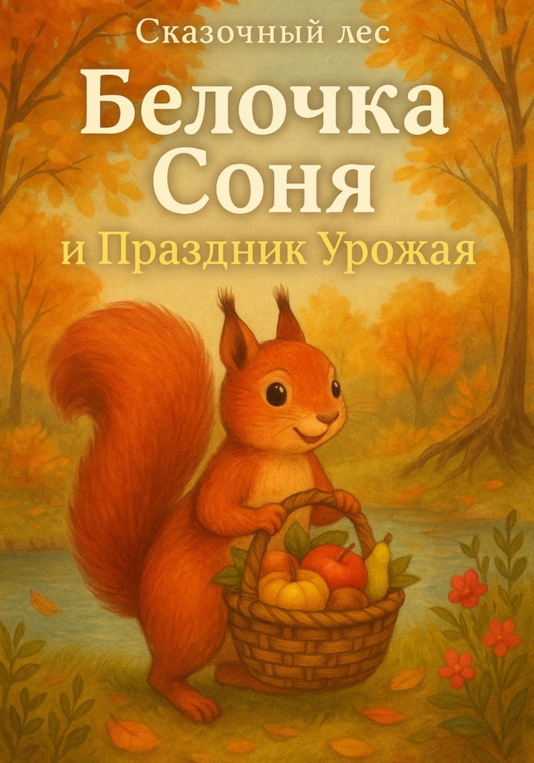 Обложка книги «Сказки из Сказочного леса. Белочка Соня и Праздник Урожая»
