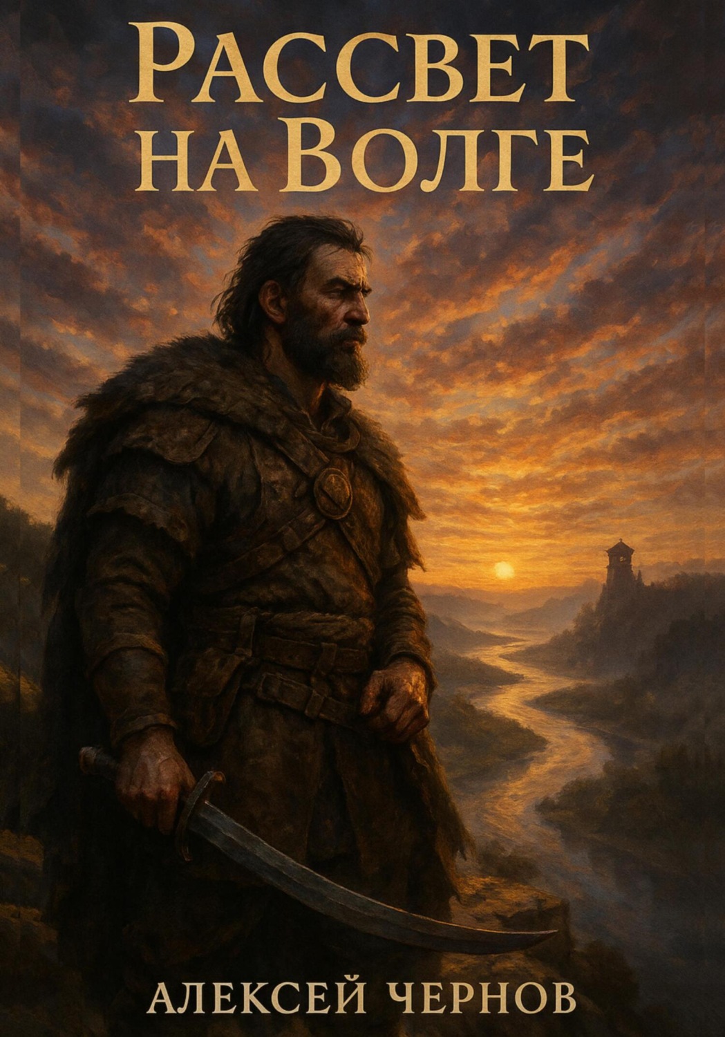 Обложка книги «Рассвет на Волге»
