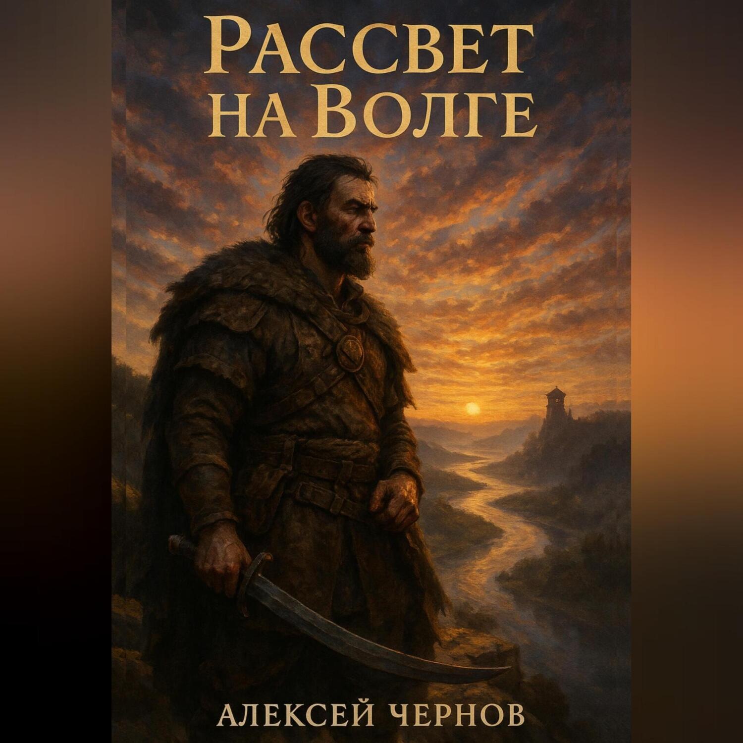 Обложка книги «Рассвет на Волге»