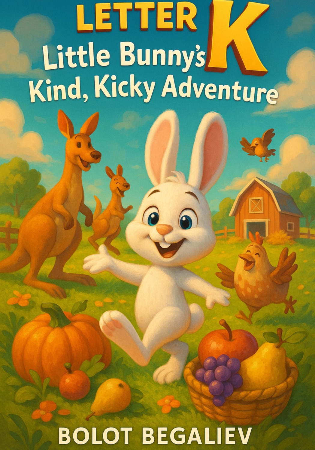 Обложка книги «Letter K Little Bunny’s Kind, Kicky Adventure»