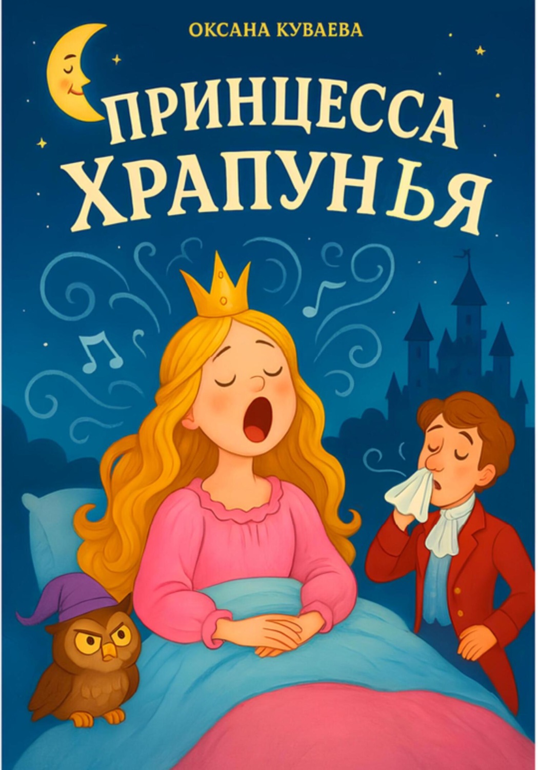 Обложка книги «Принцесса-храпунья»