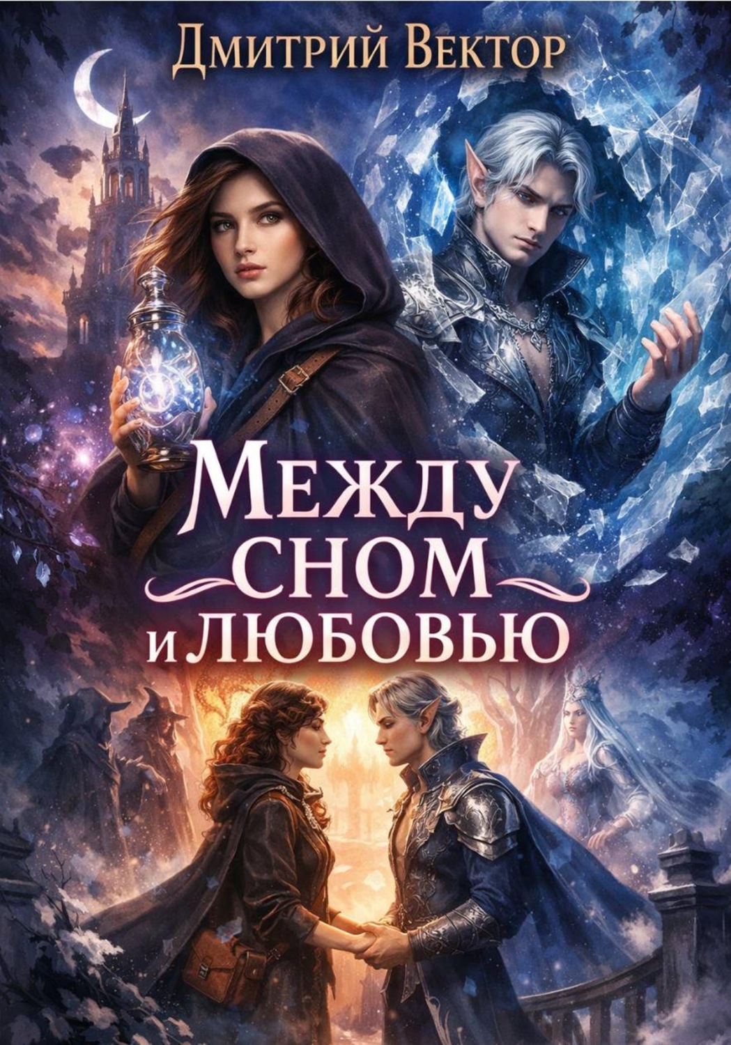 Обложка книги «Между сном и любовью»