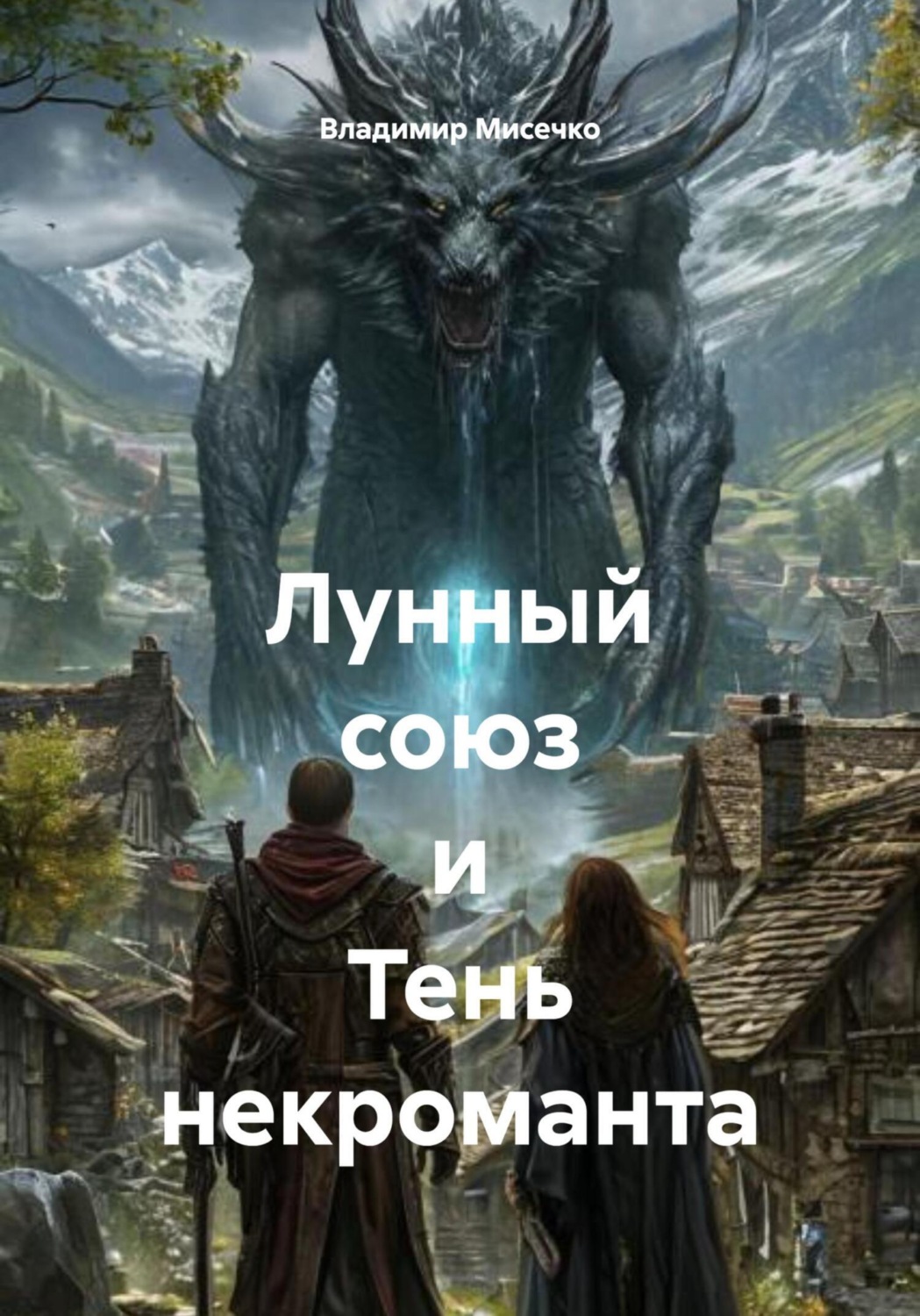 Обложка книги «Лунный союз и Тень некроманта»