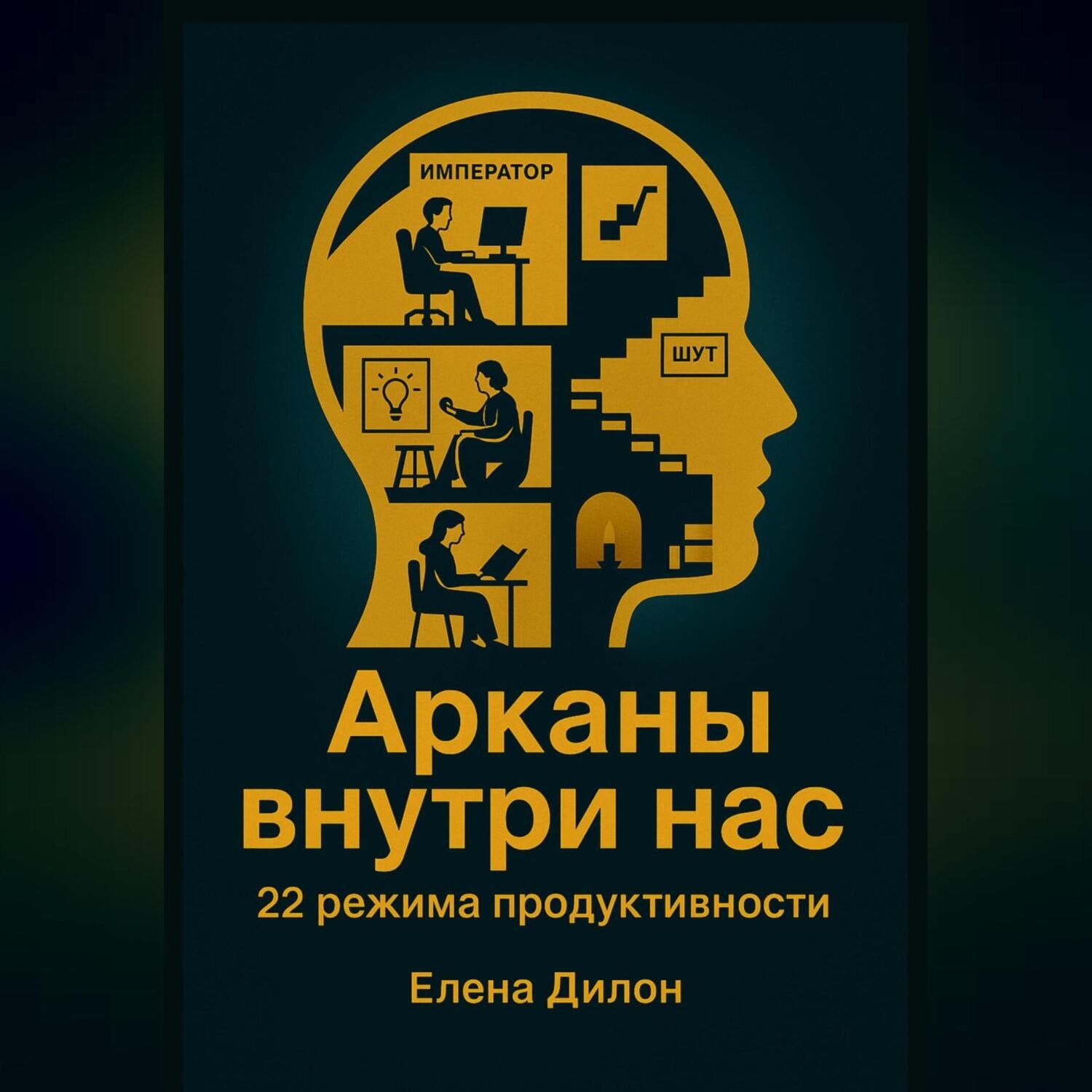 Обложка книги «Арканы внутри нас: 22 режима продуктивности»