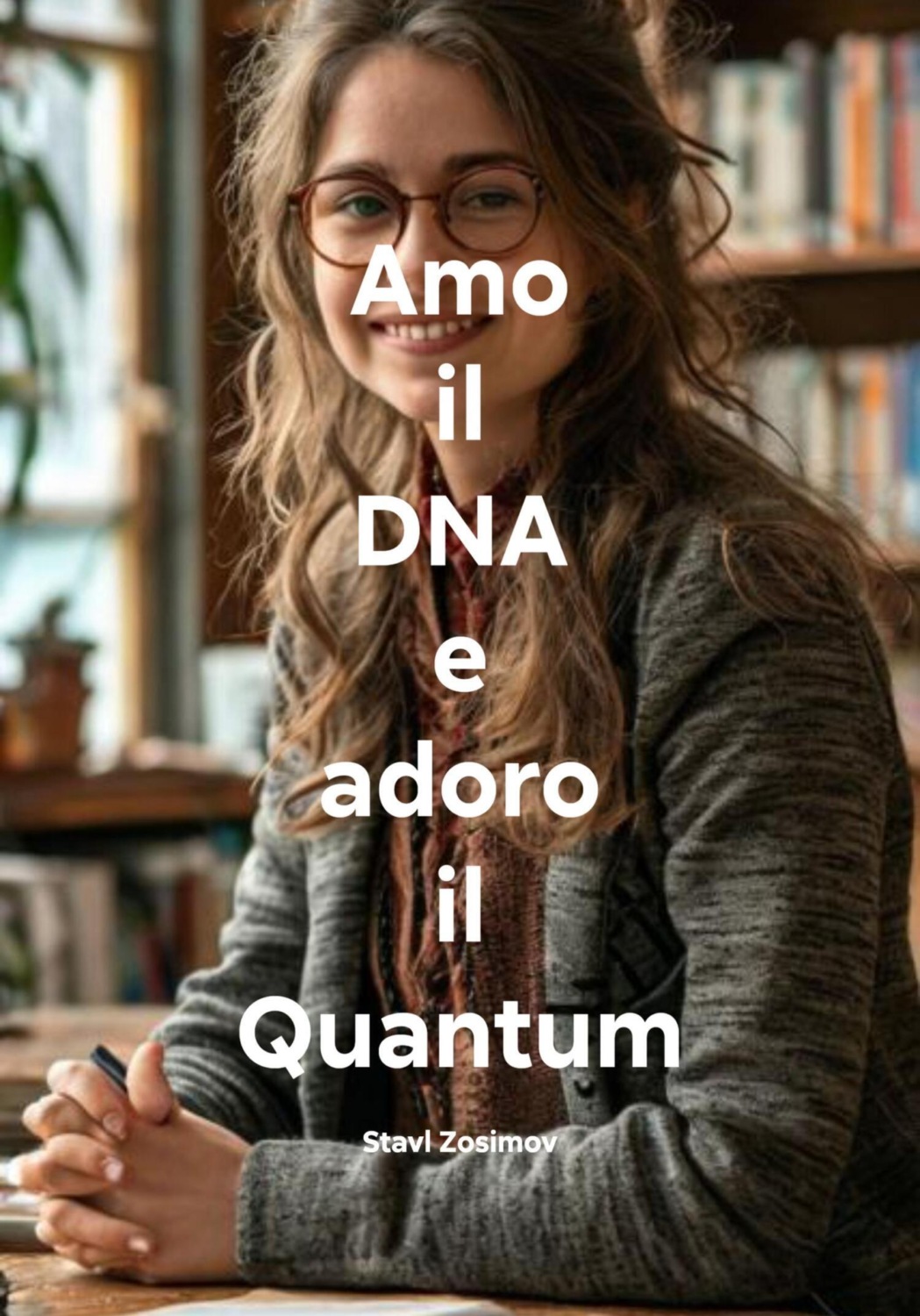 Обложка книги «Amo il DNA e adoro il Quantum»