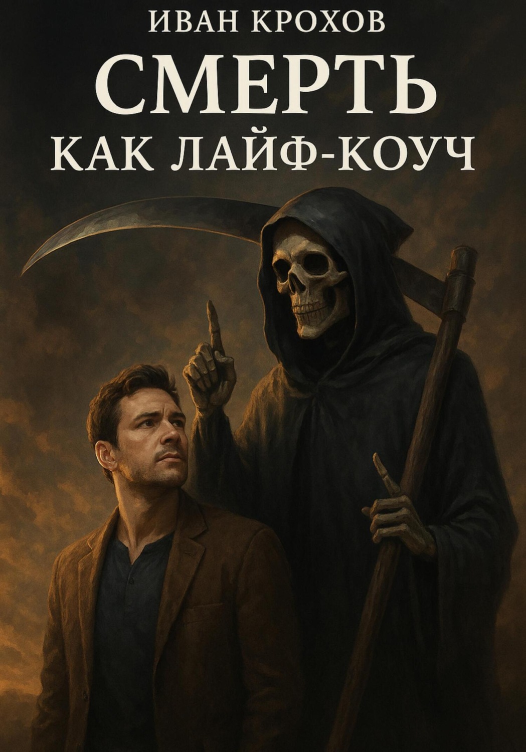 Обложка книги «Смерть как лайф-коуч»