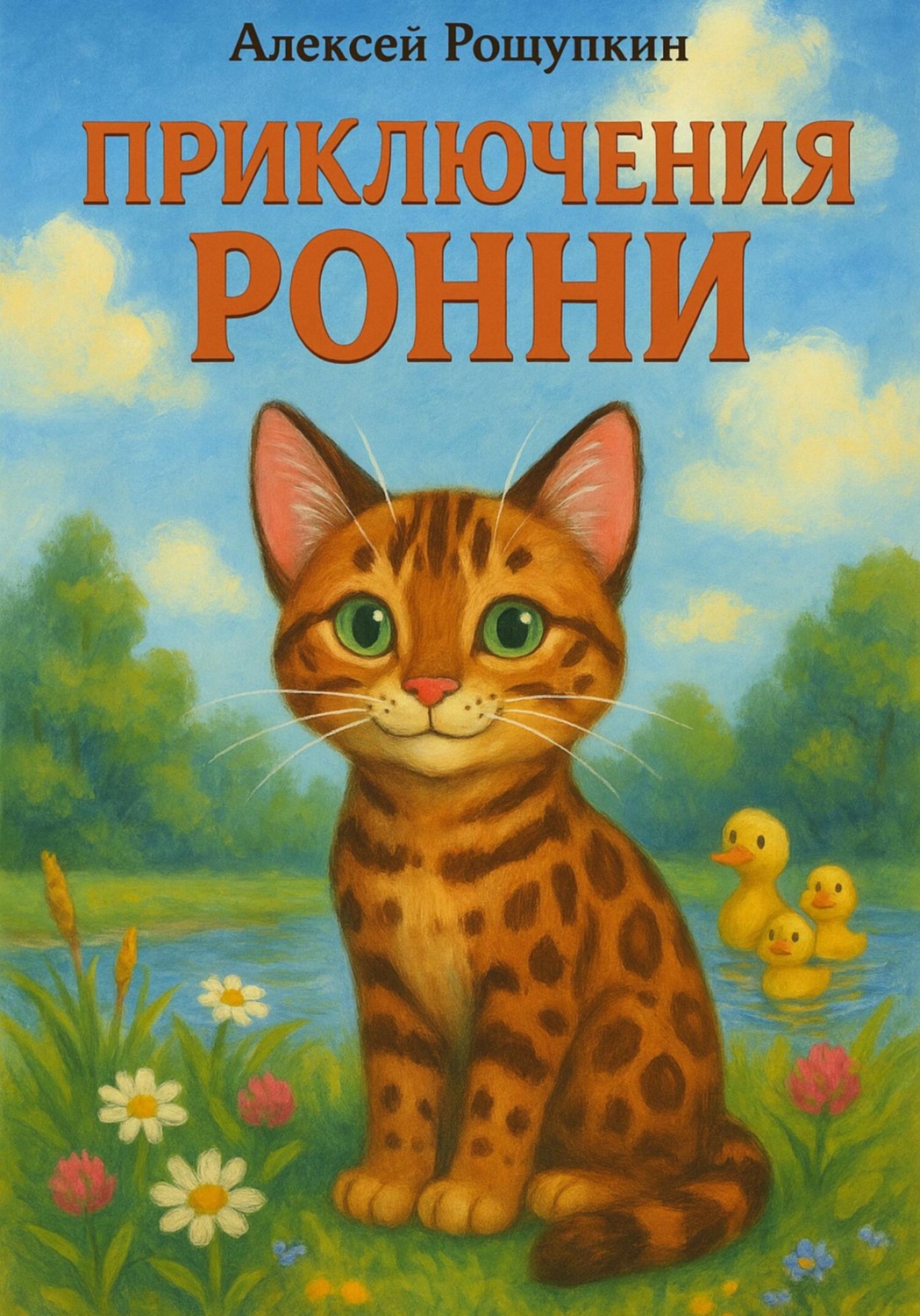 Обложка книги «Приключения Ронни»