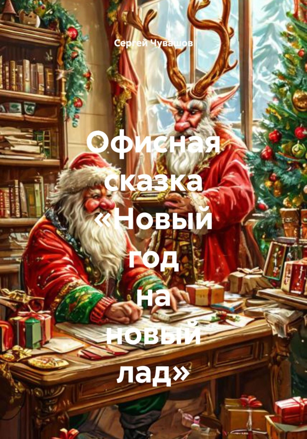 Обложка книги «Офисная сказка «Новый год на новый лад»»