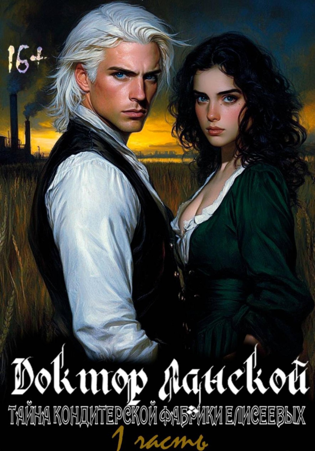 Обложка книги «Доктор Ланской: Тайна кондитерской фабрики Елисеевых (1 часть)»