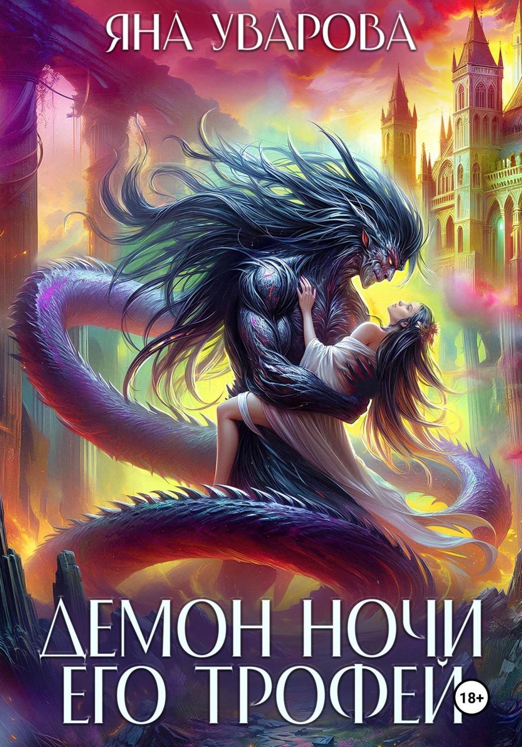 Обложка книги «Демон ночи. Его трофей»