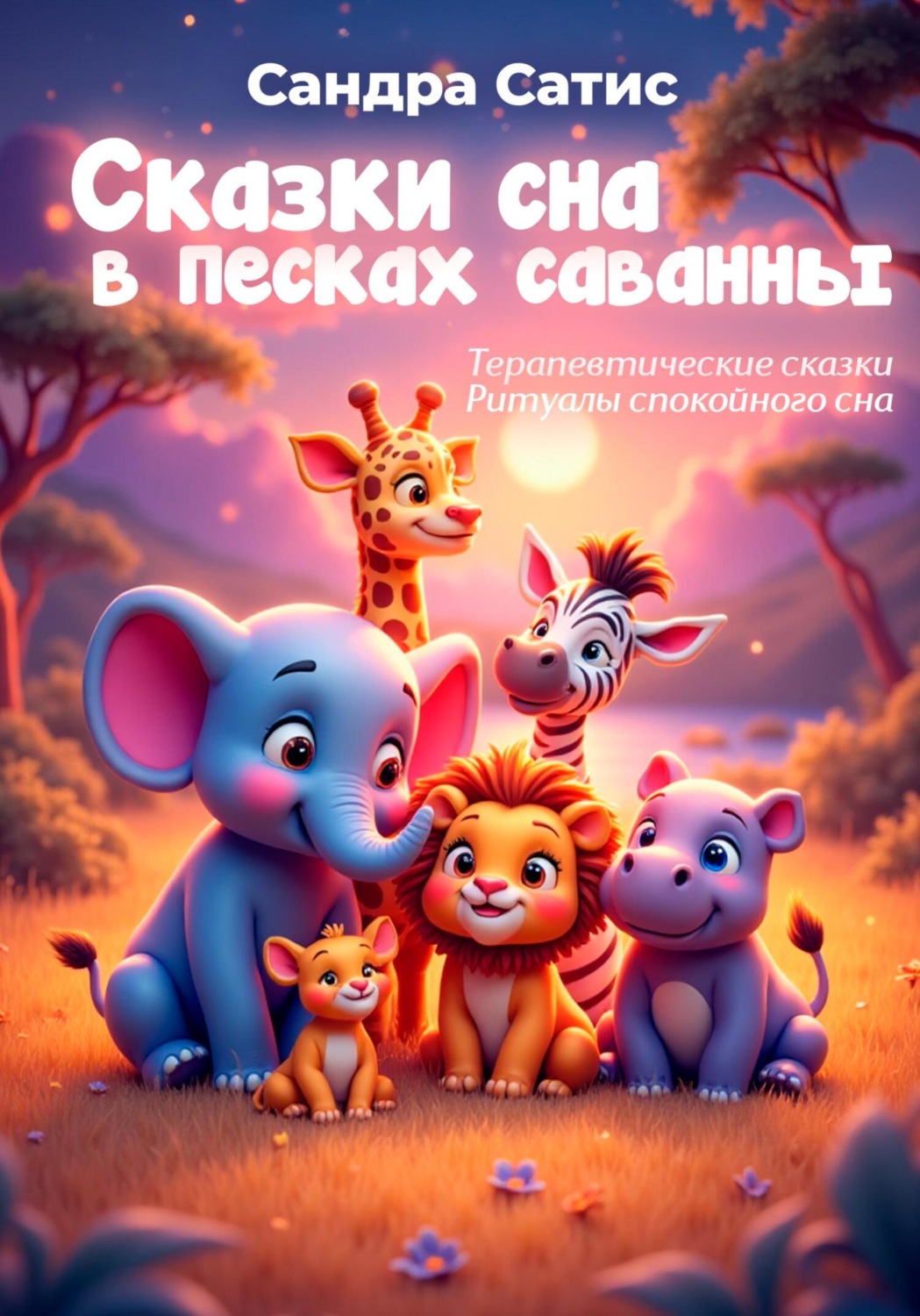 Обложка книги «Сказки сна в песках саванны»