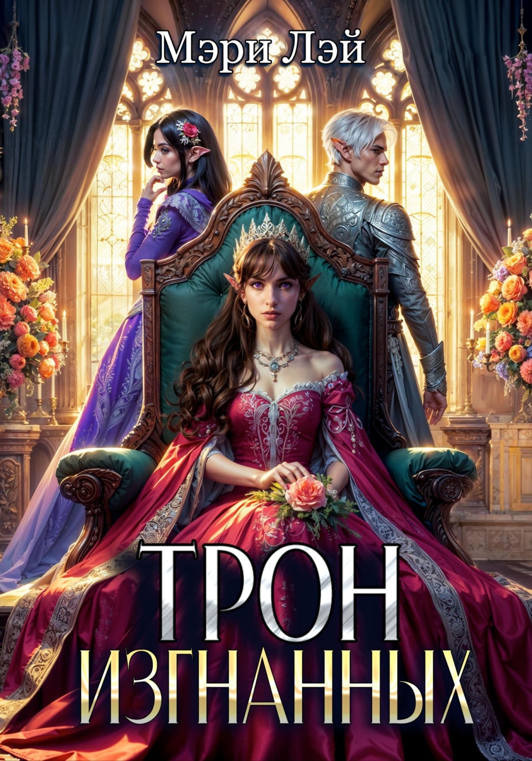 Обложка книги «Трон изгнанных»