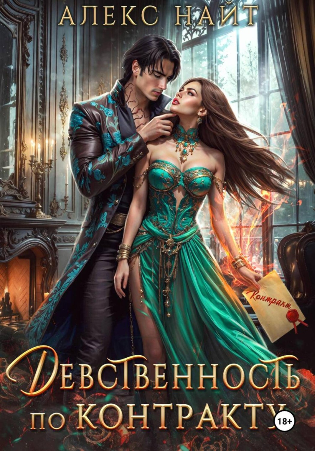 Обложка книги «Девственность по контракту»