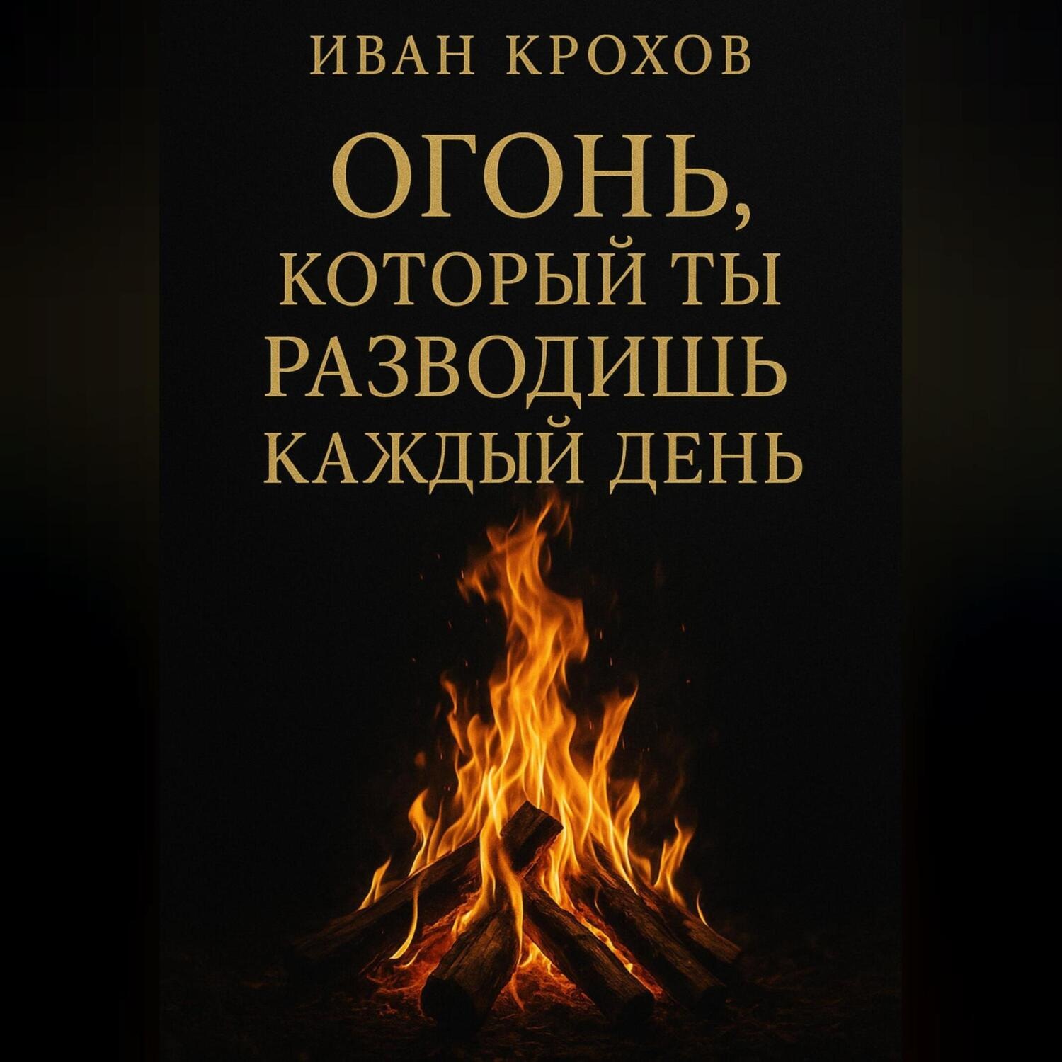 Обложка книги «Огонь, который ты разводишь каждый день»