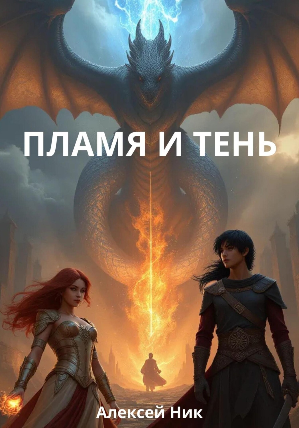 Обложка книги «ПЛАМЯ И ТЕНЬ»