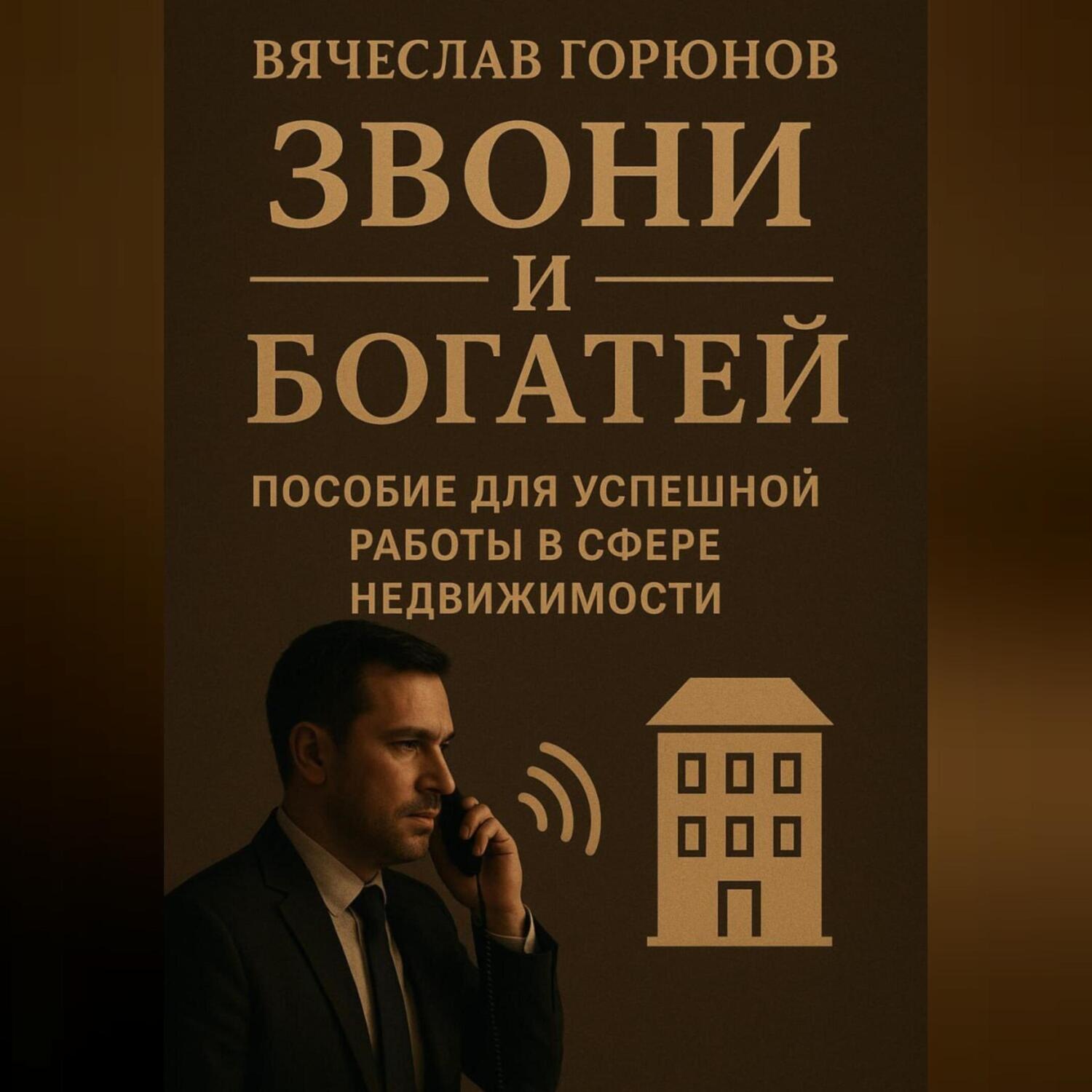 Обложка книги «Звони и богатей. Пособие для успешной работы в сфере недвижимости»