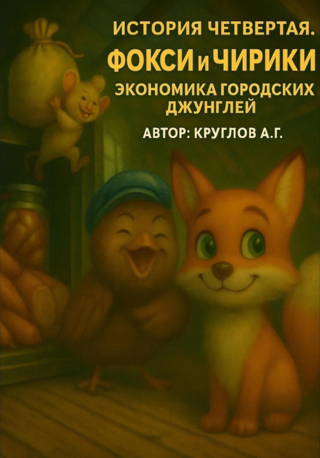 Обложка книги «История четвертая. Фокси и Чирики. Экономика городских джунглей»
