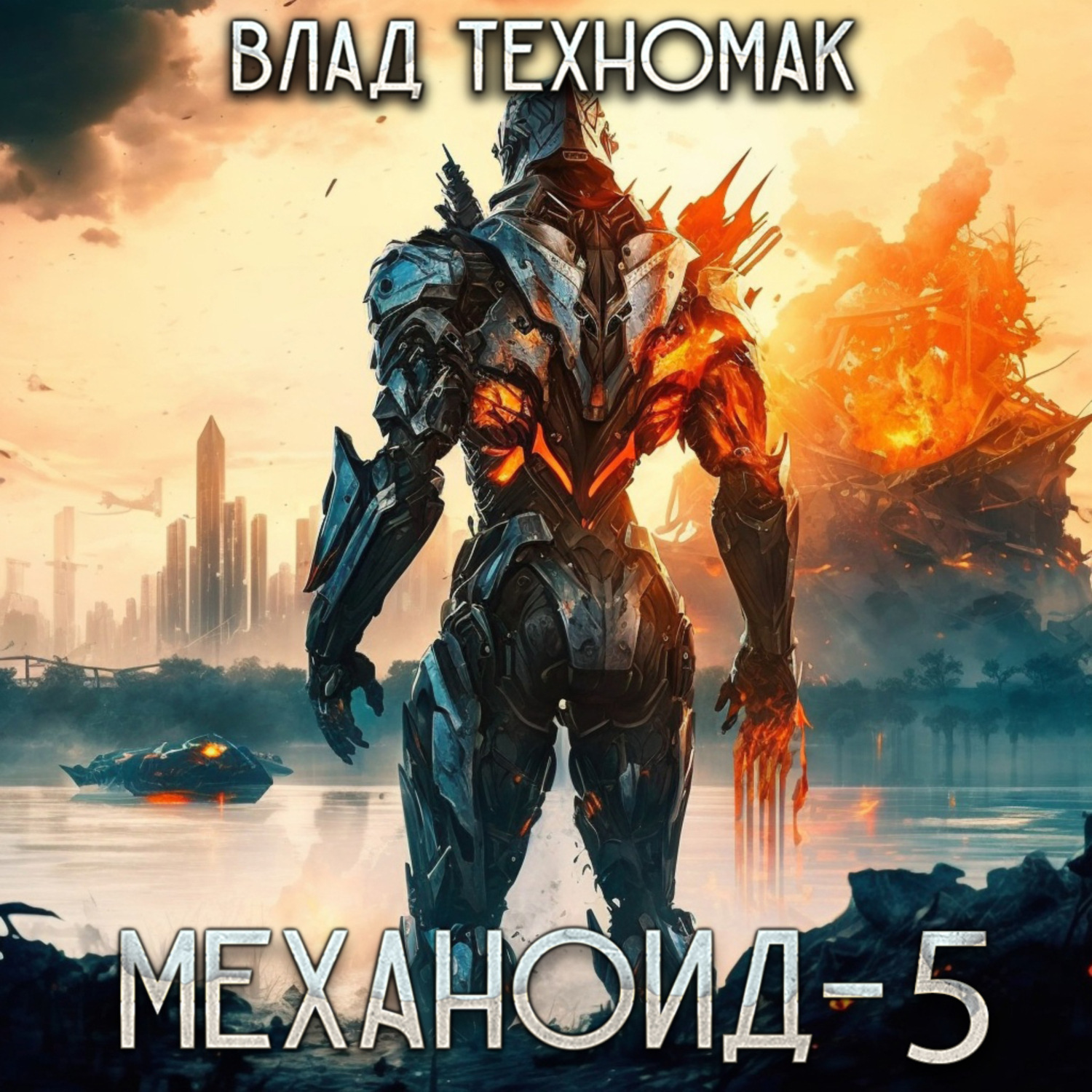 Обложка книги «Механоид-5. Королевская охота»
