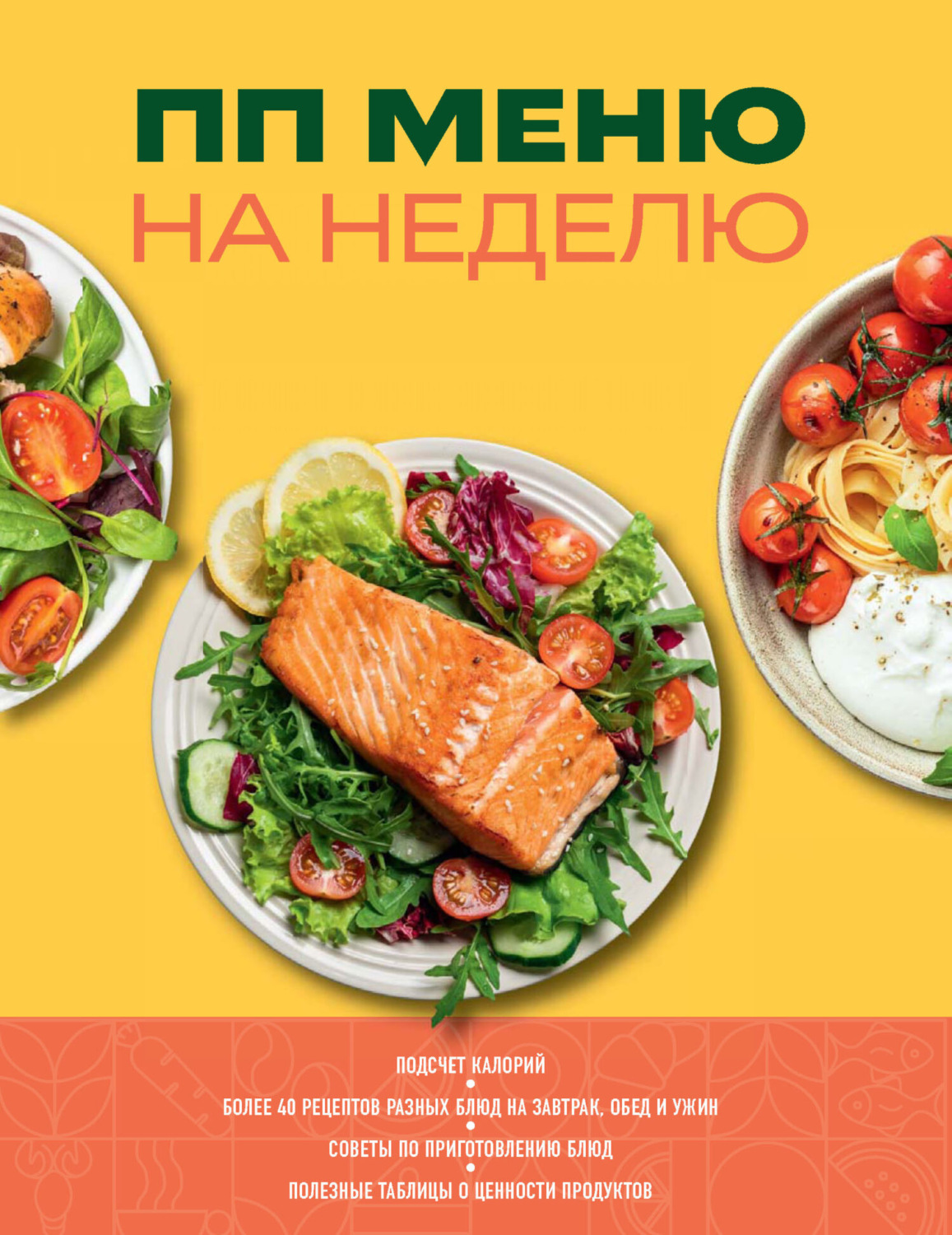 Обложка книги «ПП меню на неделю»