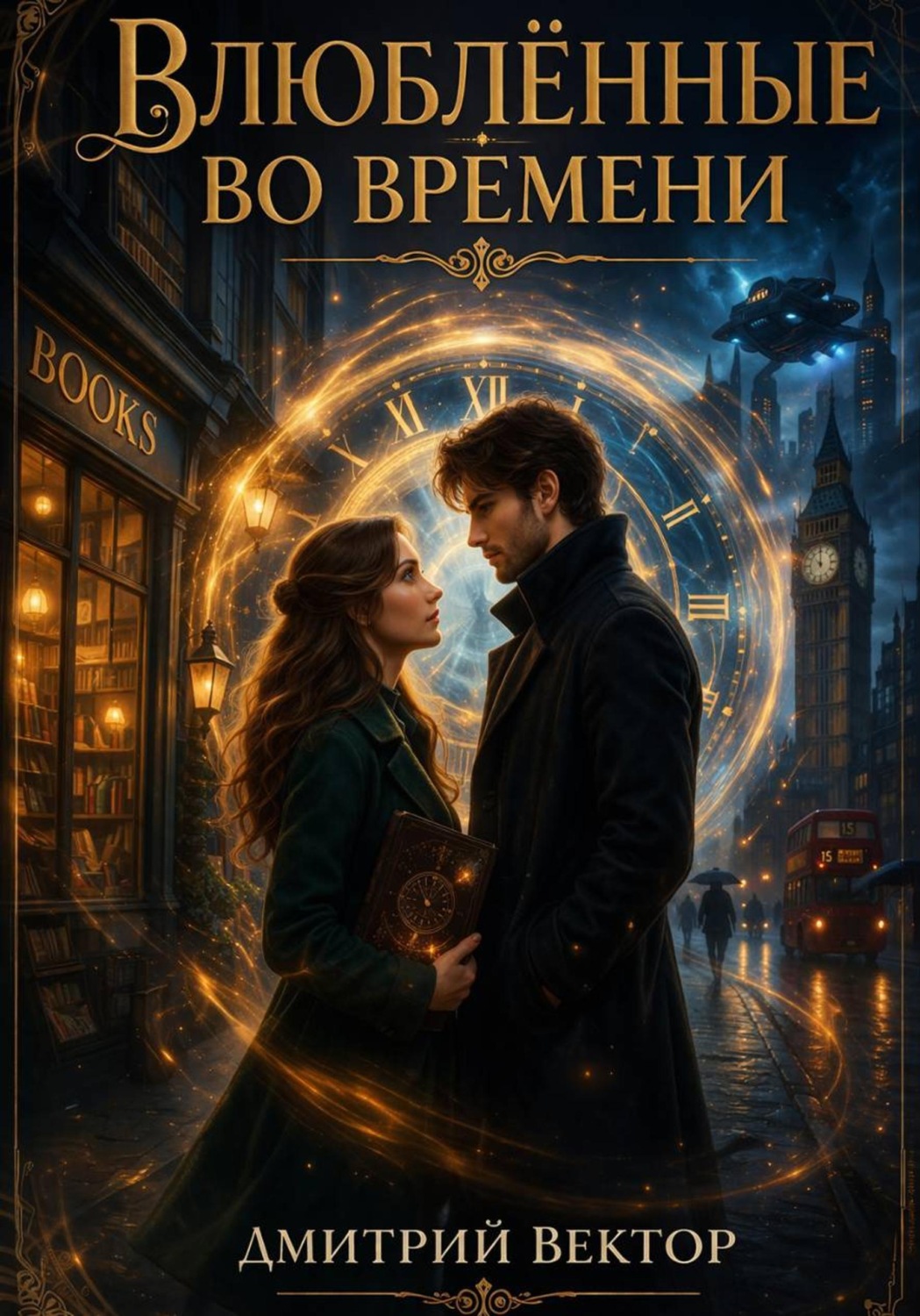 Обложка книги «Влюблённые во времени»