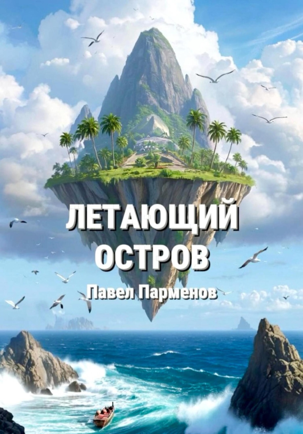 Обложка книги «Летающий остров»