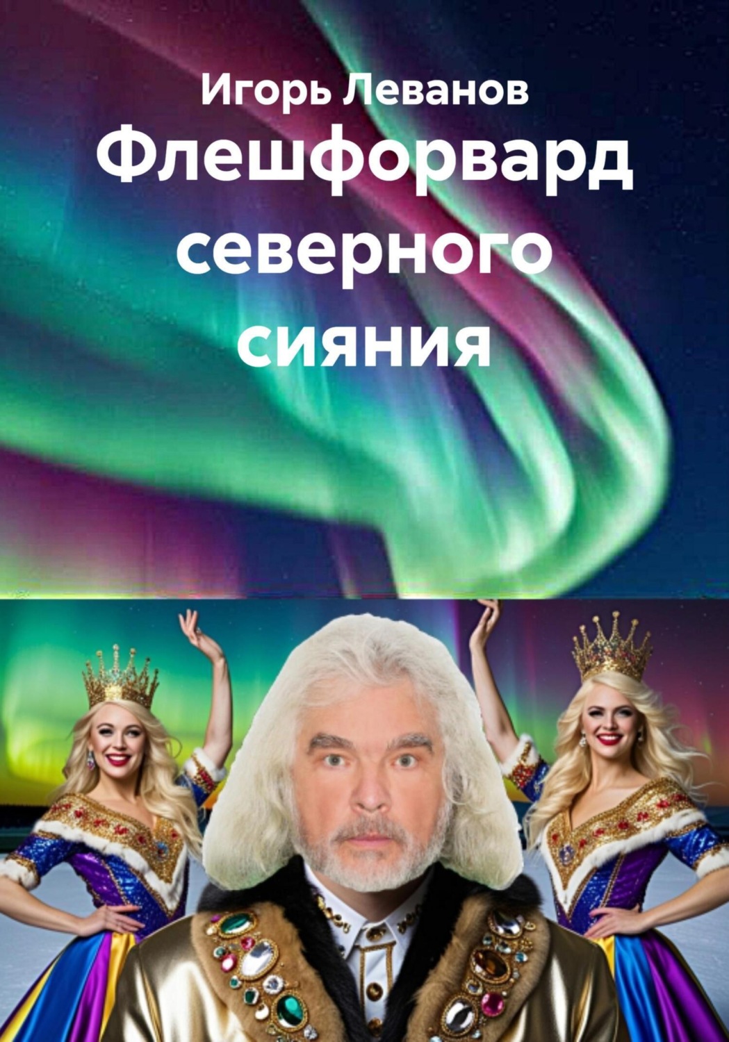 Обложка книги «Флешфорвард северного сияния»