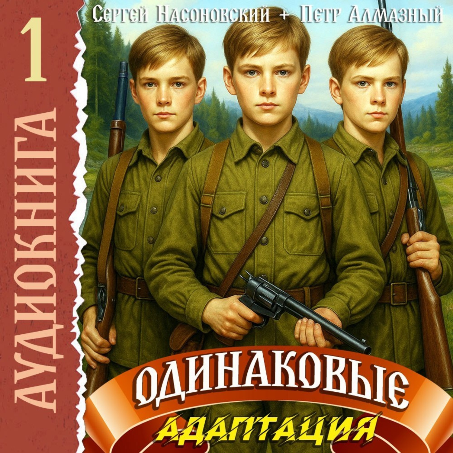 Обложка книги «Одинаковые. Том 1. Адаптация»