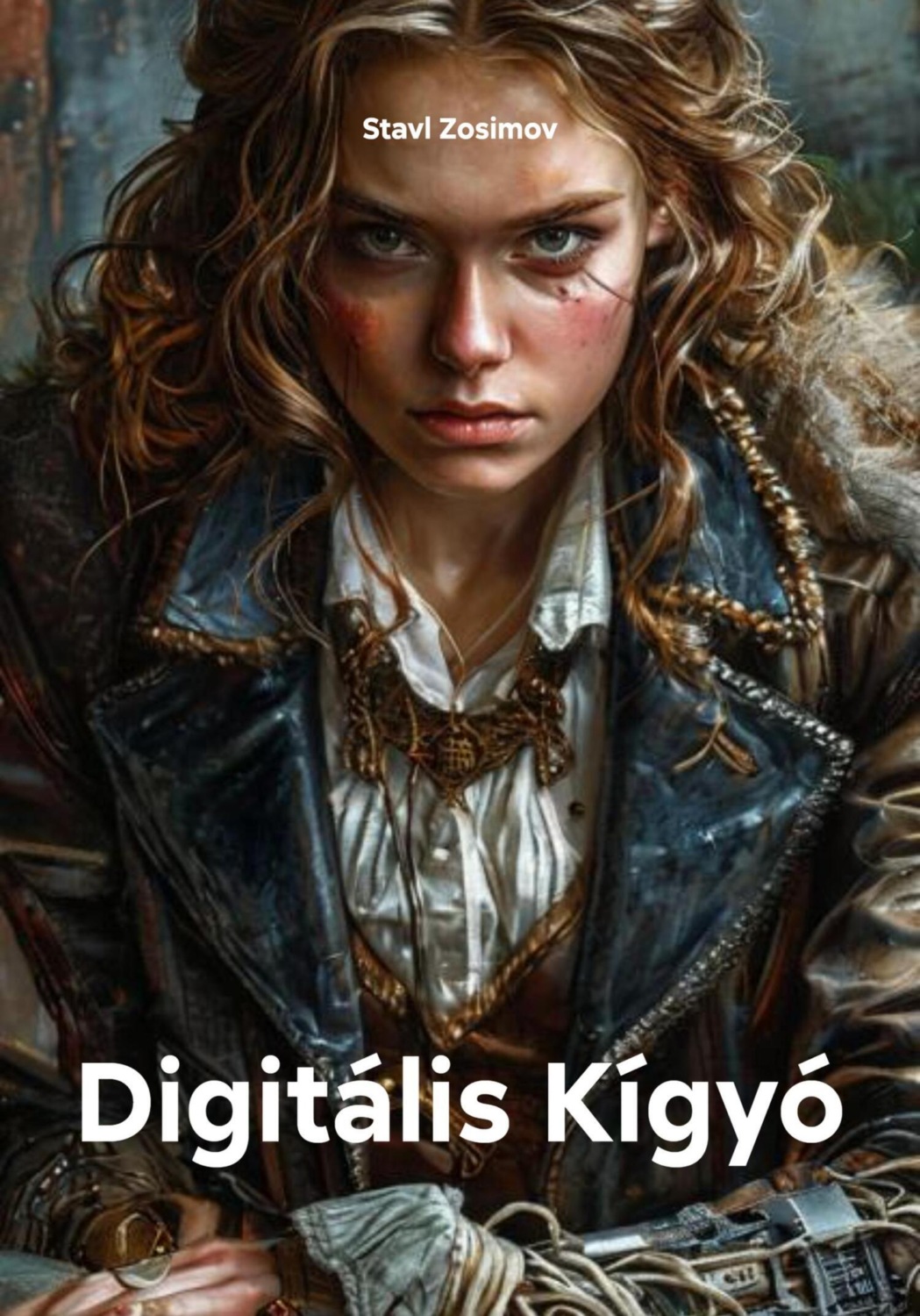 Обложка книги «Digitális Kígyó»