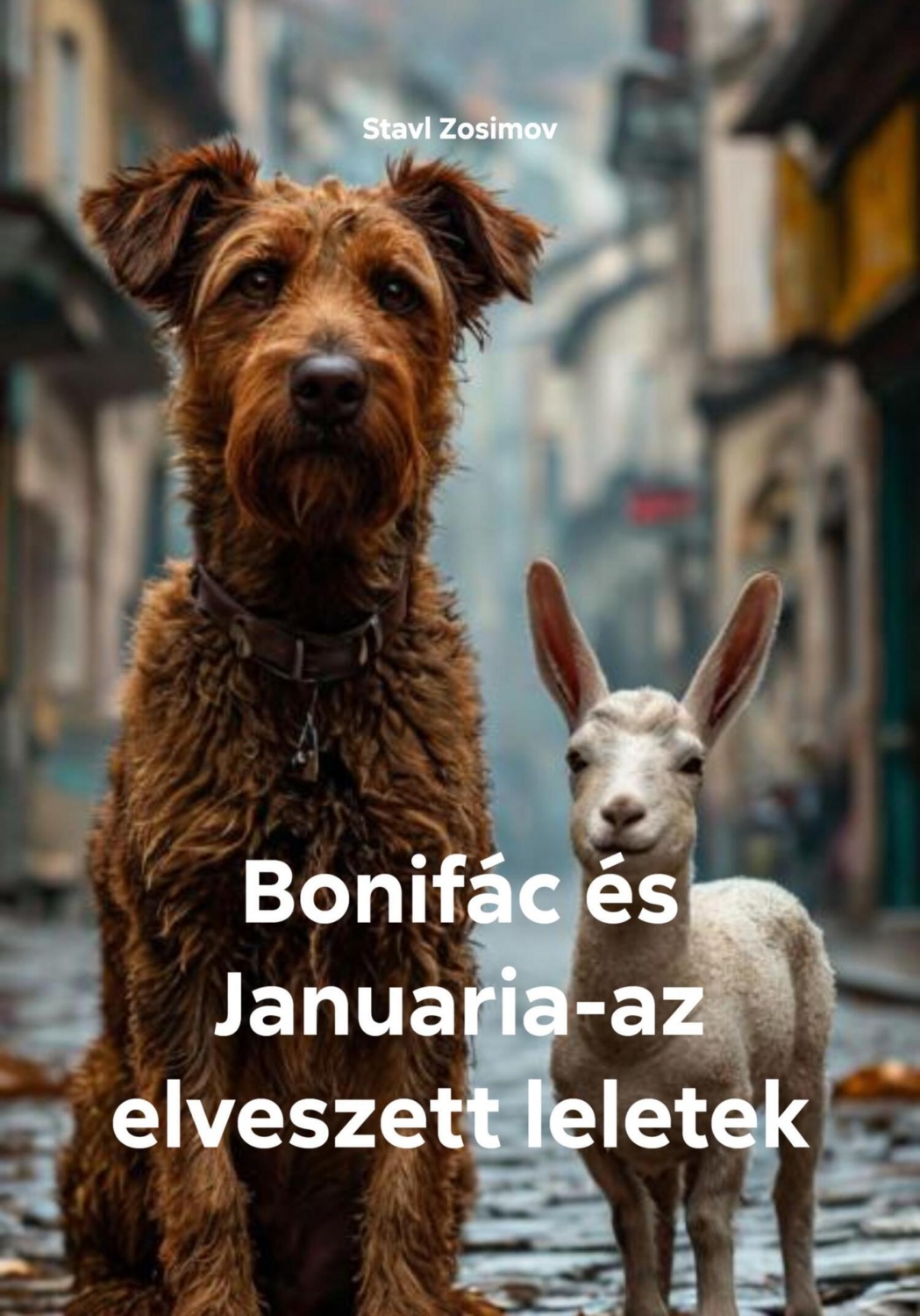 Обложка книги «Bonifác és Januaria-az elveszett leletek»