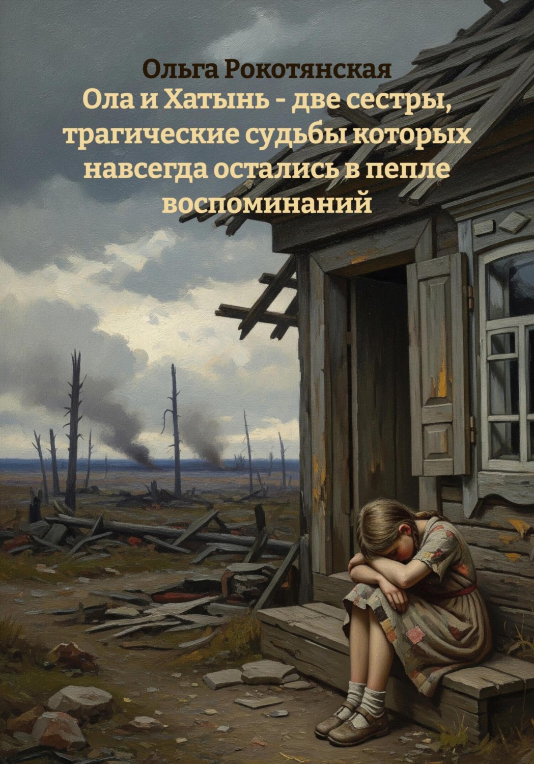 Обложка книги «Ола и Хатынь – две сестры, трагические судьбы которых навсегда остались в пепле воспоминаний»