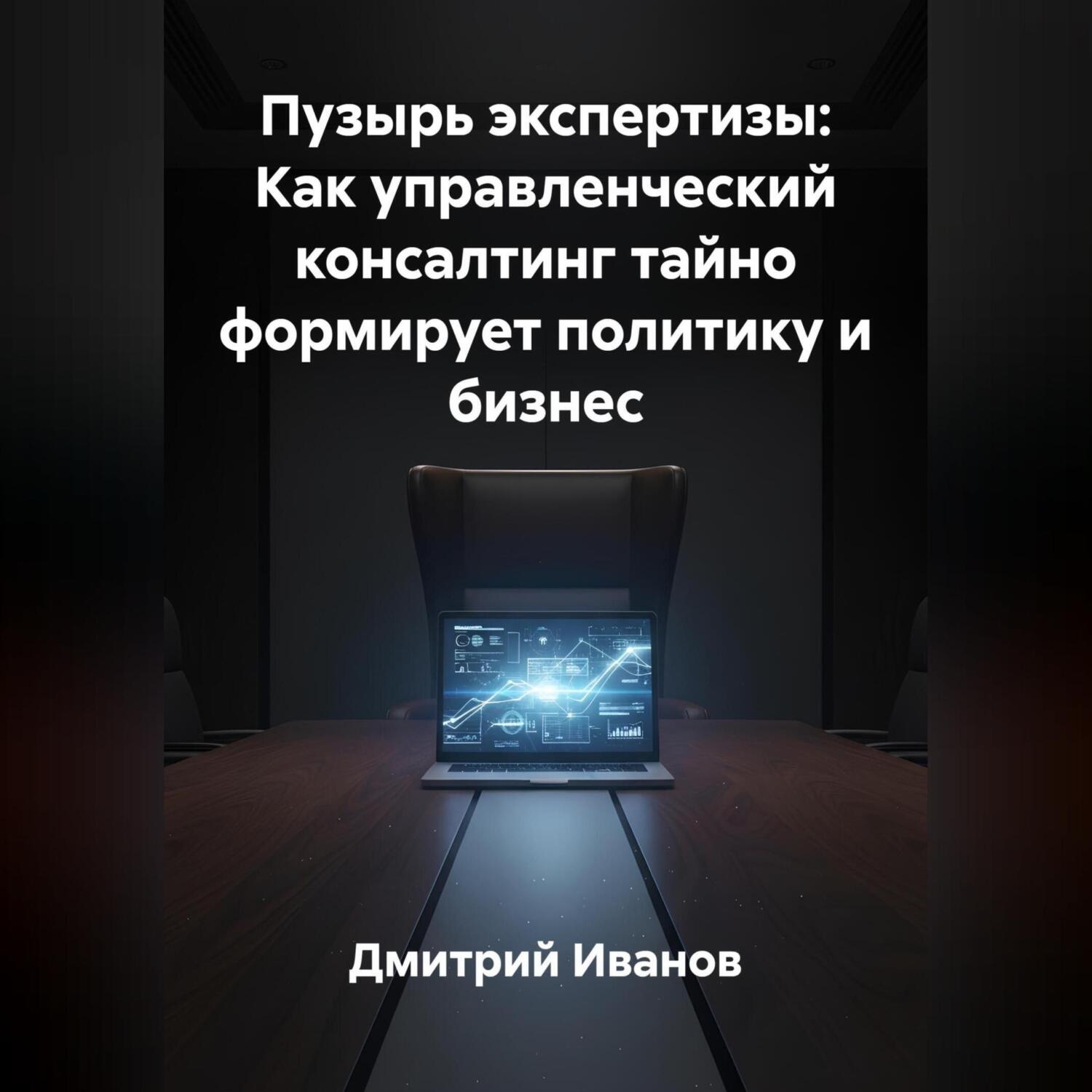 Обложка книги «Пузырь экспертизы: Как управленческий консалтинг тайно формирует политику и бизнес»