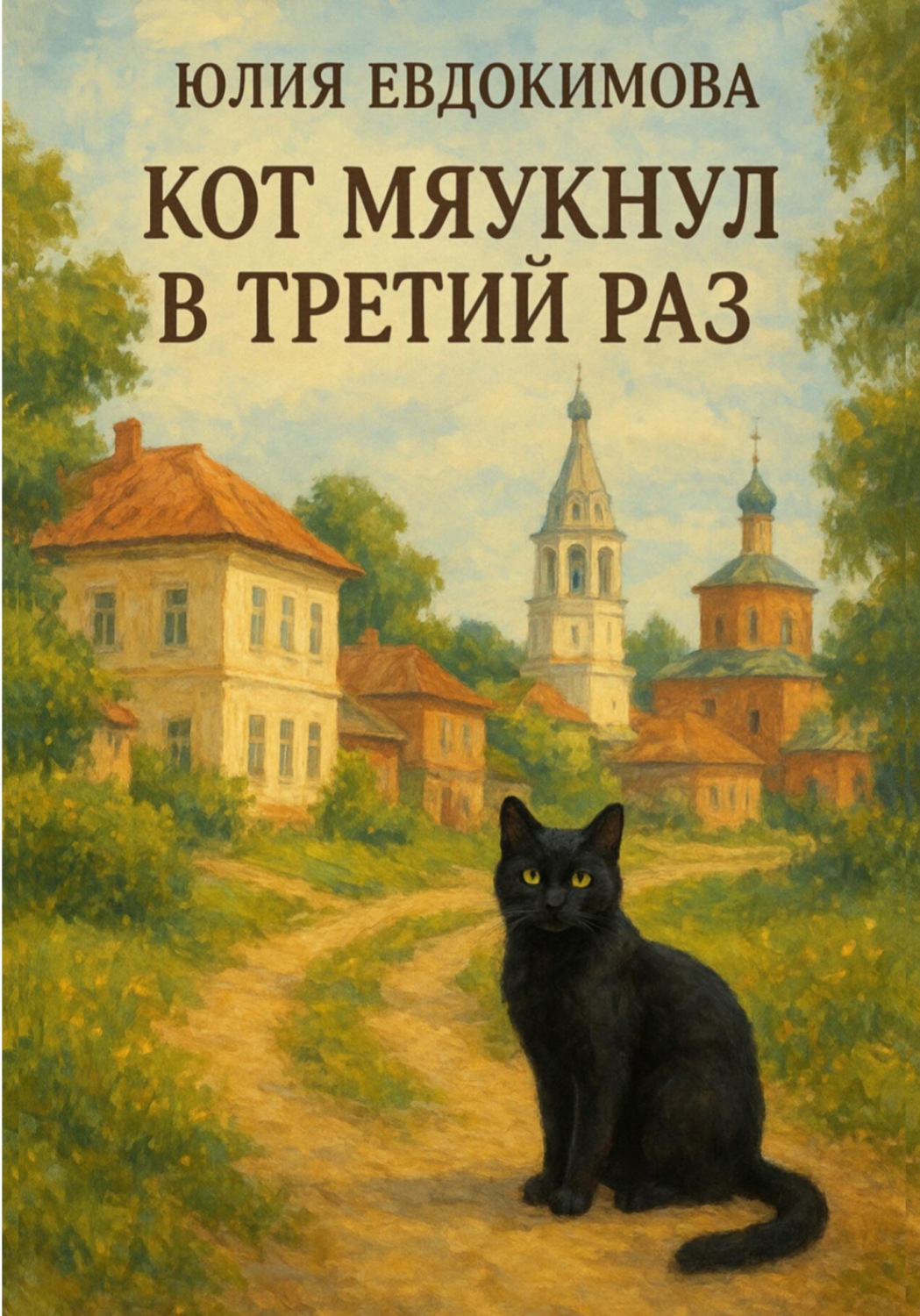Обложка книги «Кот мяукнул в третий раз»