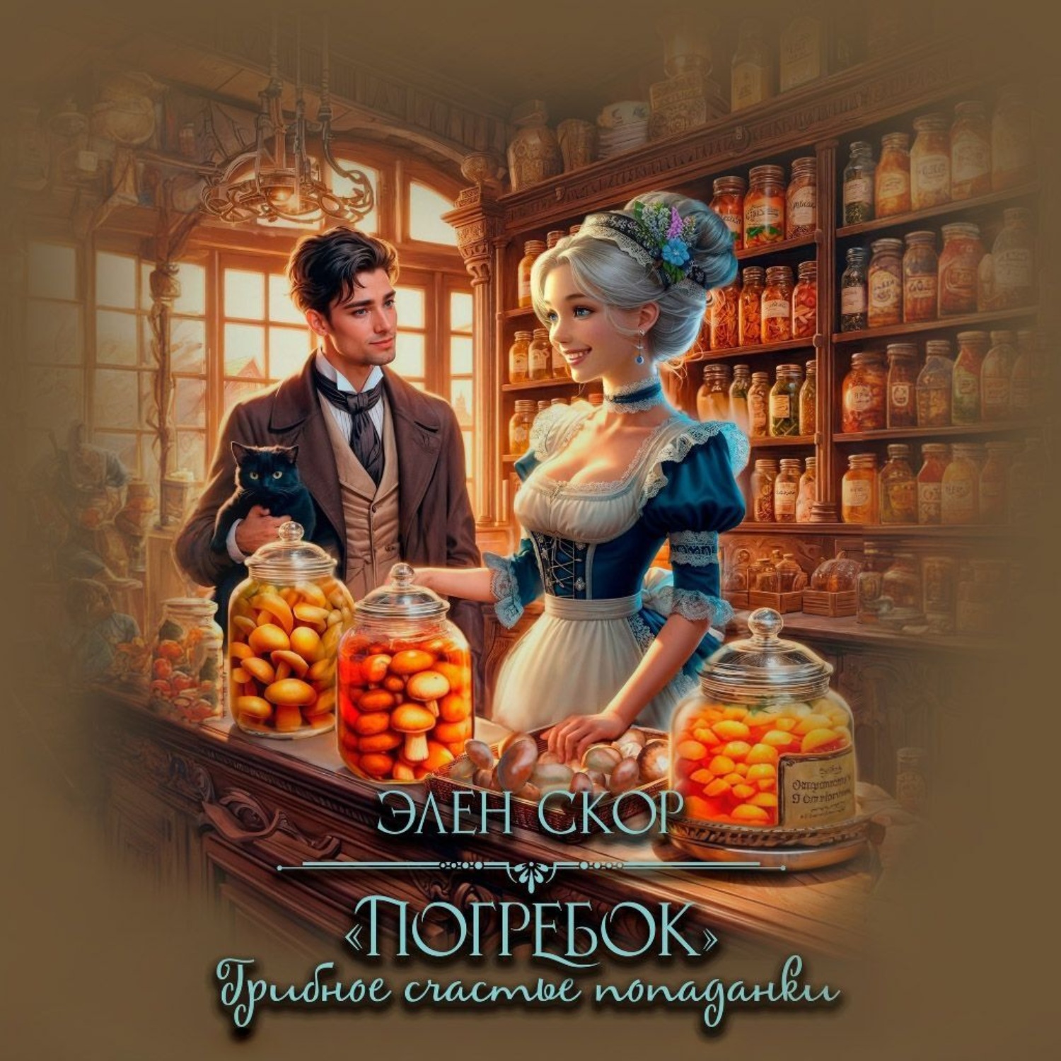 Обложка книги «Погребок. Грибное счастье попаданки»
