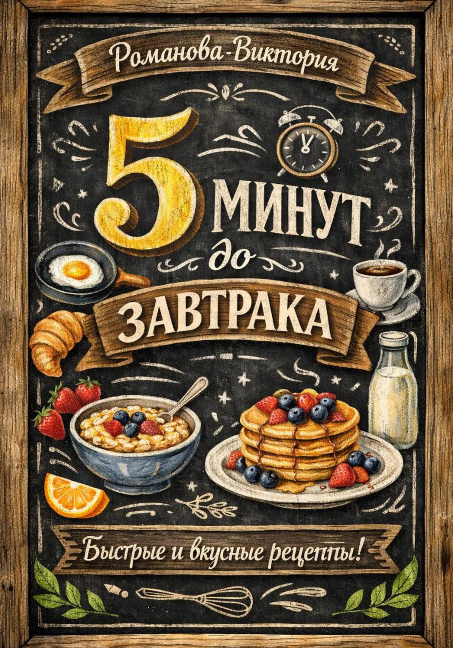 Обложка книги «5 минут до завтрака»