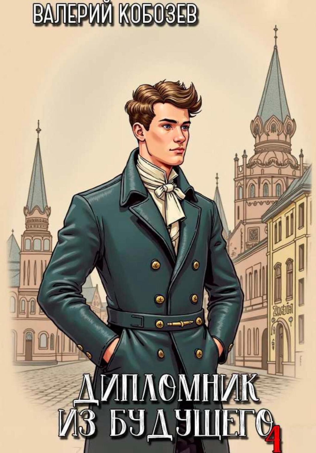 Обложка книги «Дипломник из будущего 4»