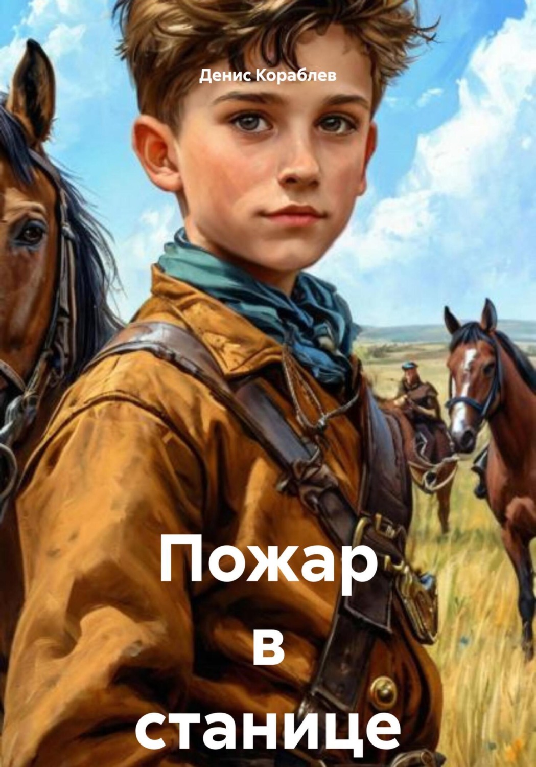Обложка книги «Пожар в станице»