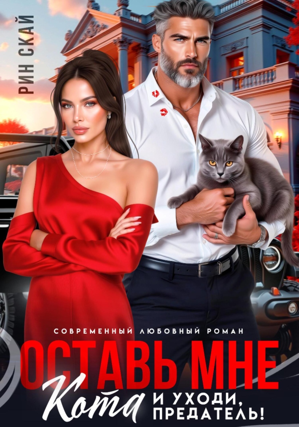 Обложка книги «Оставь мне кота и уходи, предатель!»