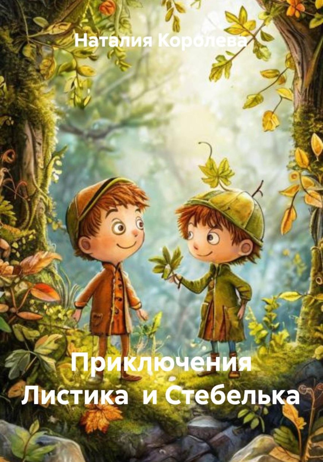 Обложка книги «Приключения Листика и Стебелька»