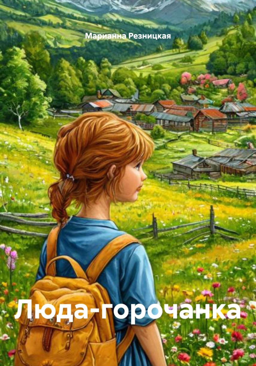 Обложка книги «Люда-горочанка»