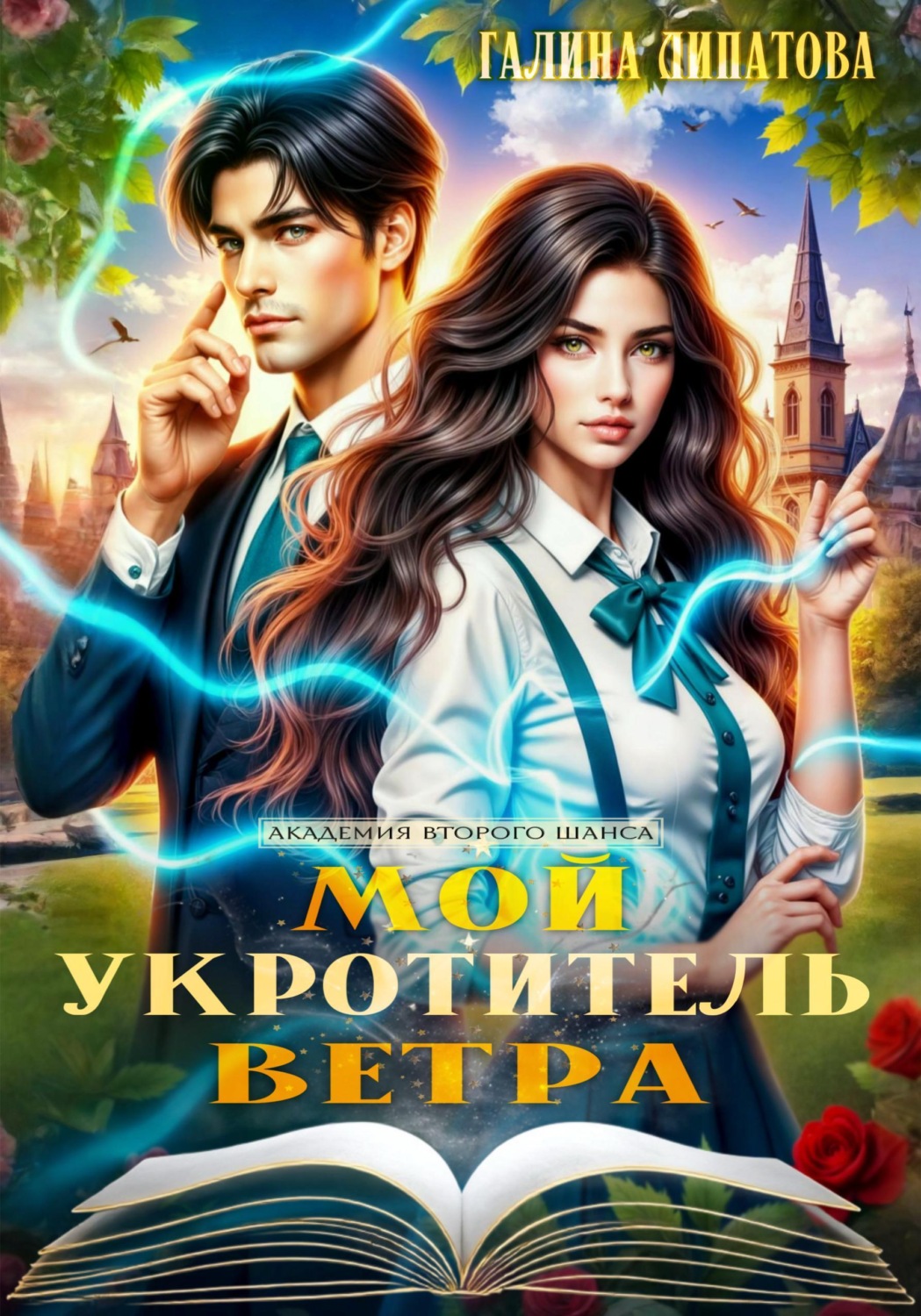 Обложка книги «Мой укротитель ветра»