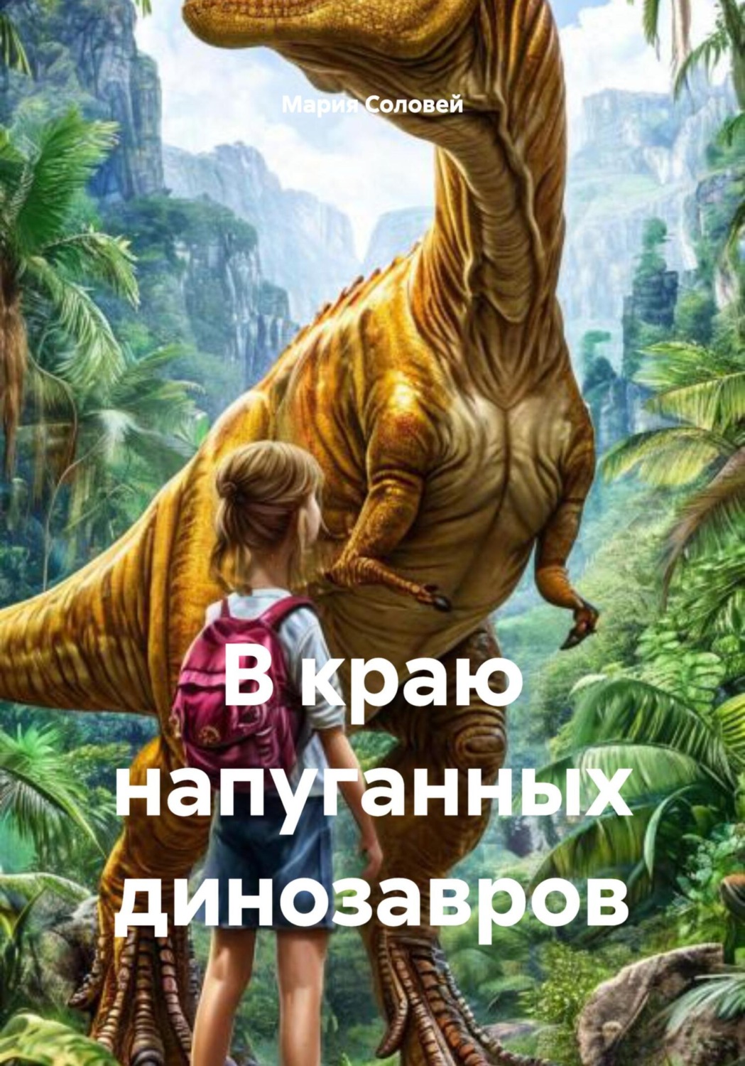 Обложка книги «В краю напуганных динозавров»