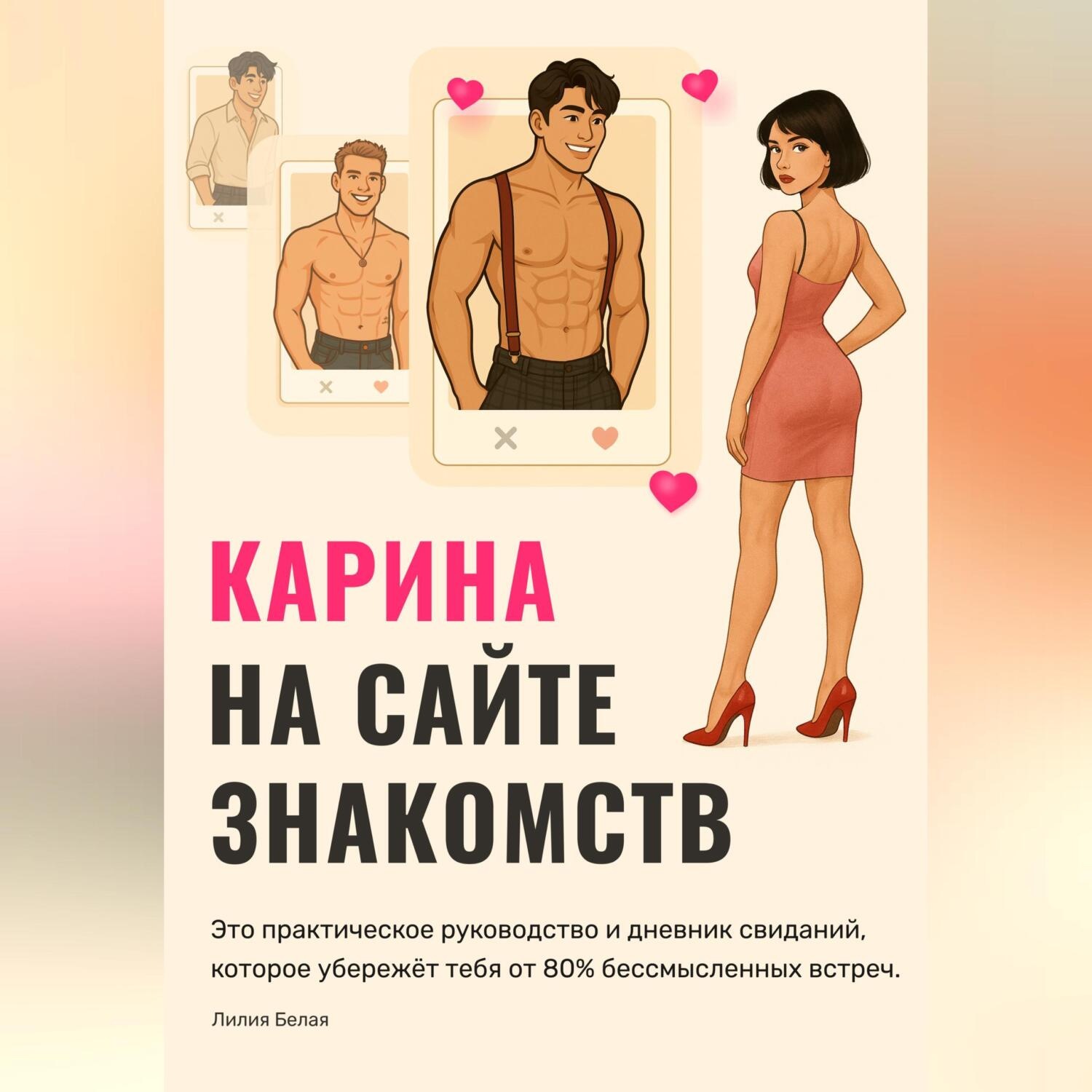 Обложка книги «Карина на сайте знакомств»