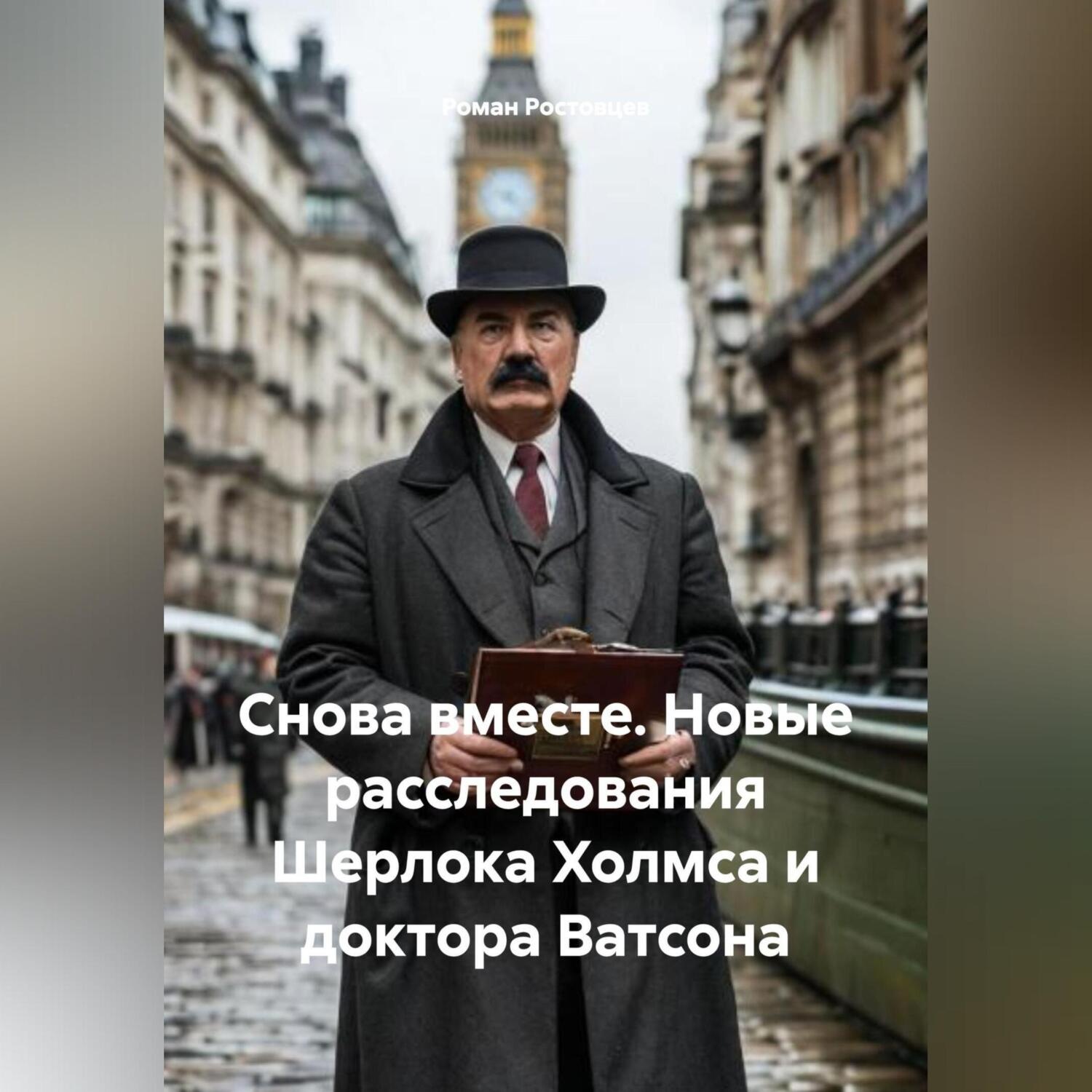 Обложка книги «Снова вместе. Новые расследования Шерлока Холмса и доктора Ватсона»