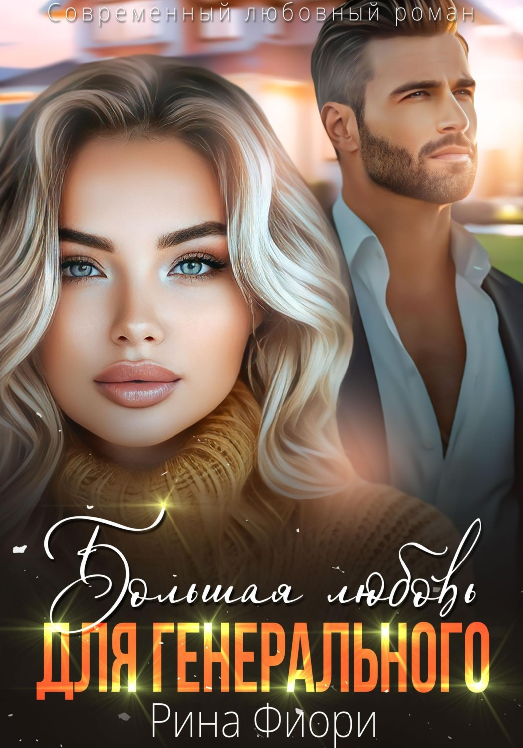 Обложка книги «Большая любовь для генерального»