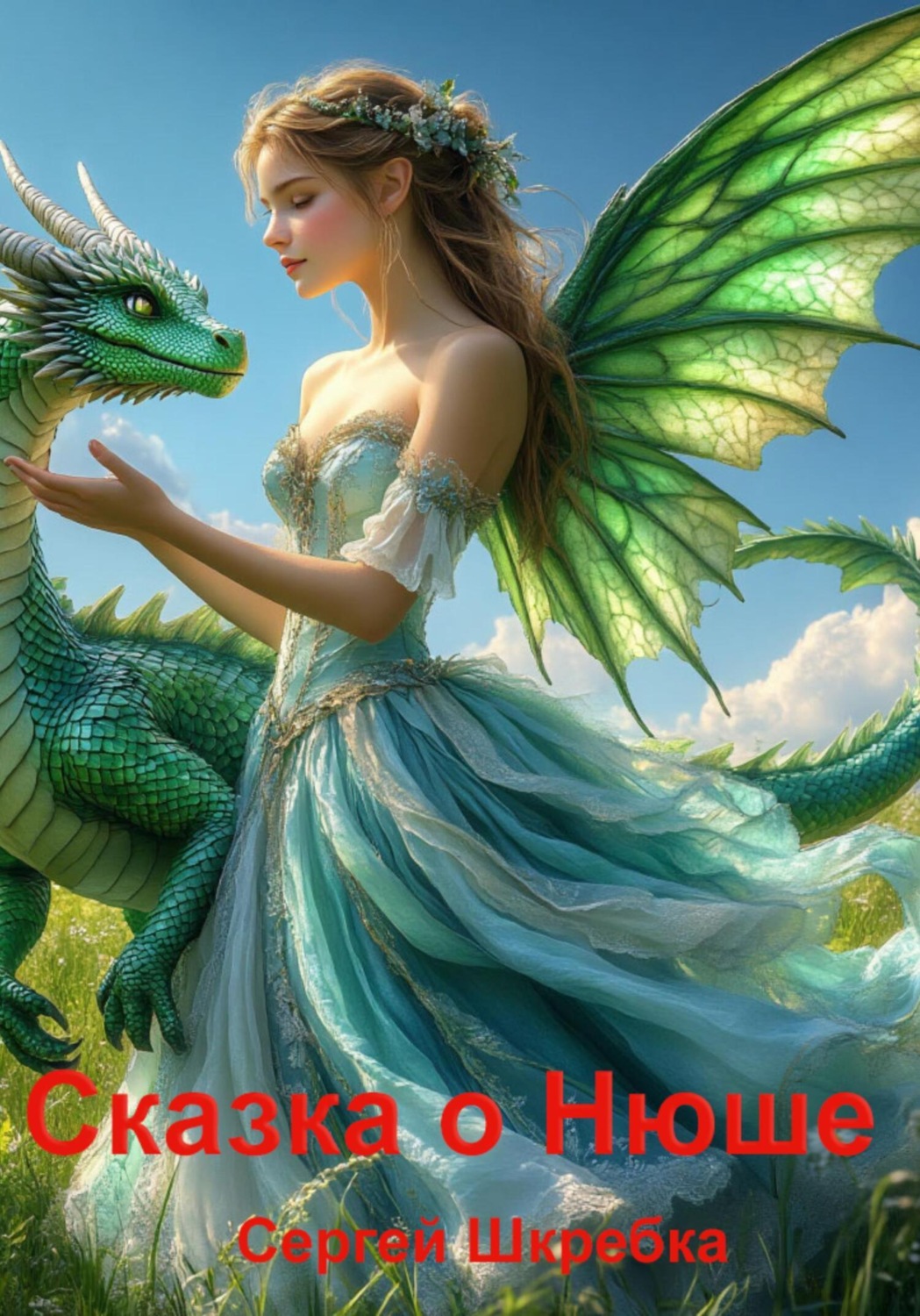 Обложка книги «Сказка о Нюше»