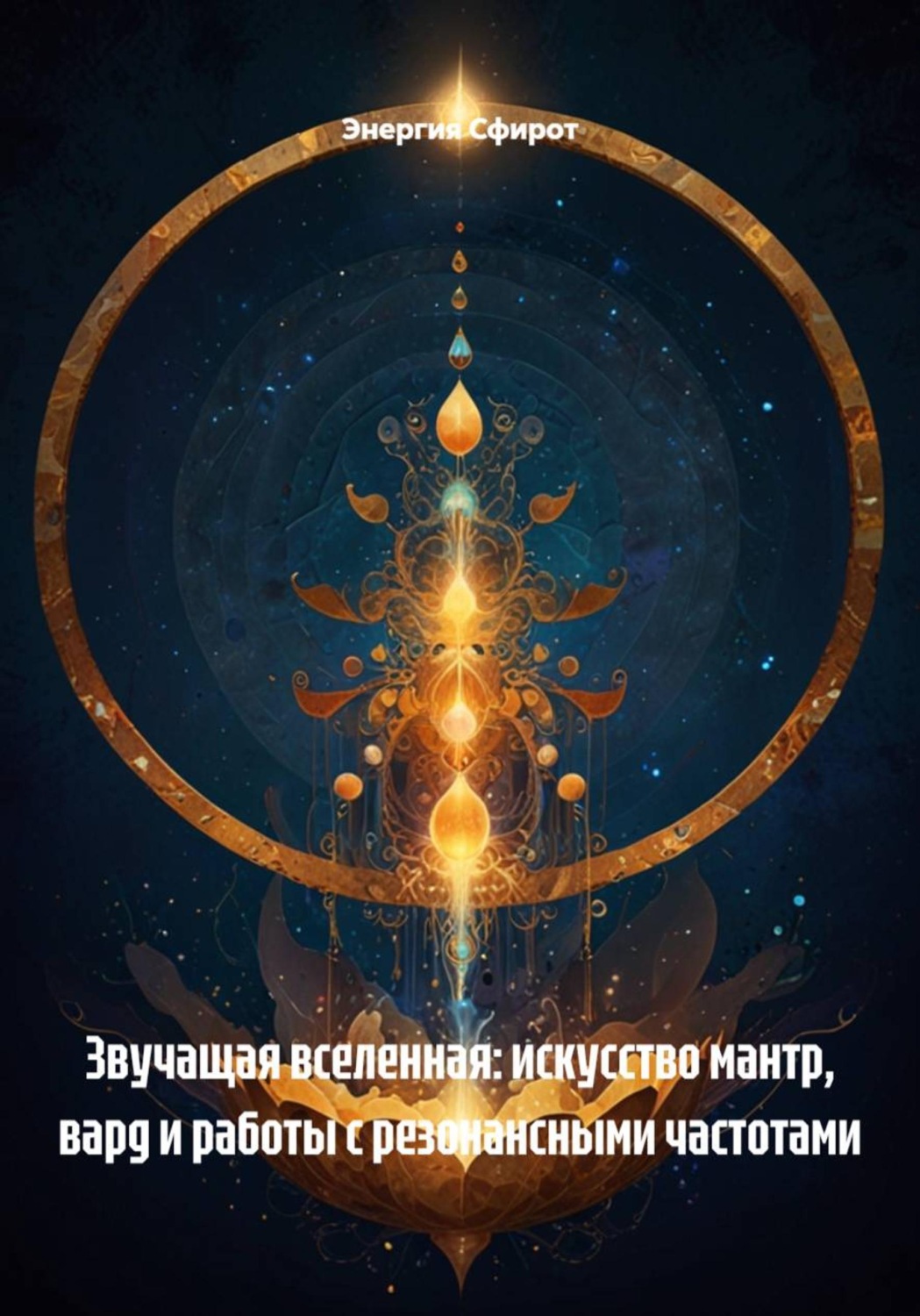 Обложка книги «Звучащая вселенная: искусство мантр, вард и работы с резонансными частотами»