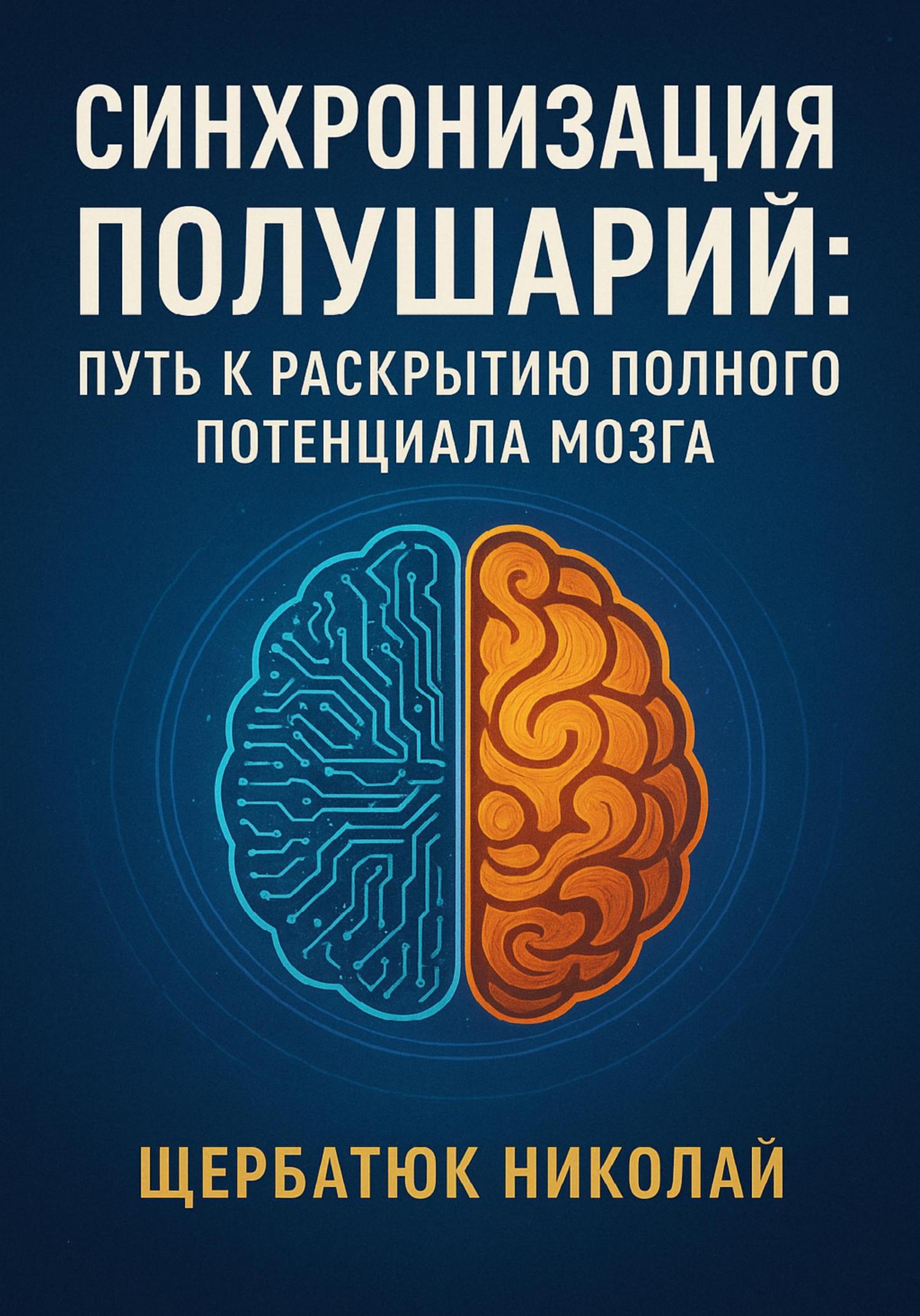 Обложка книги «Синхронизация Полушарий: Путь к Раскрытию Полного Потенциала Мозга»