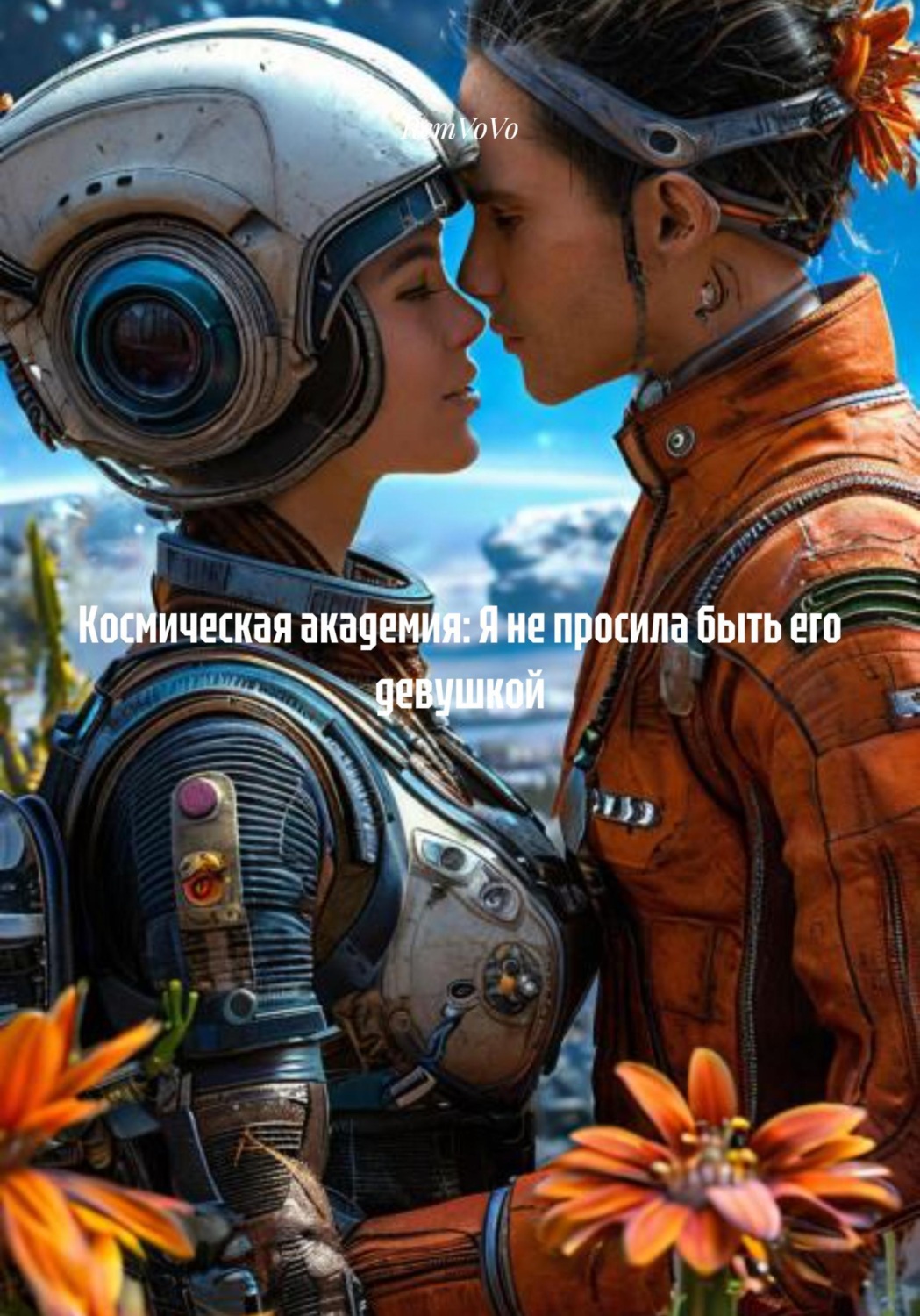 Обложка книги «Космическая академия: Я не просила быть его девушкой»