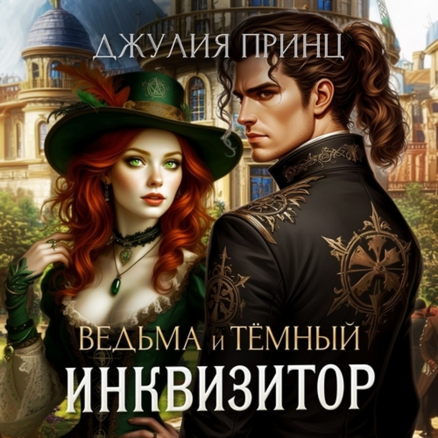 Обложка книги «Ведьма и темный инквизитор»