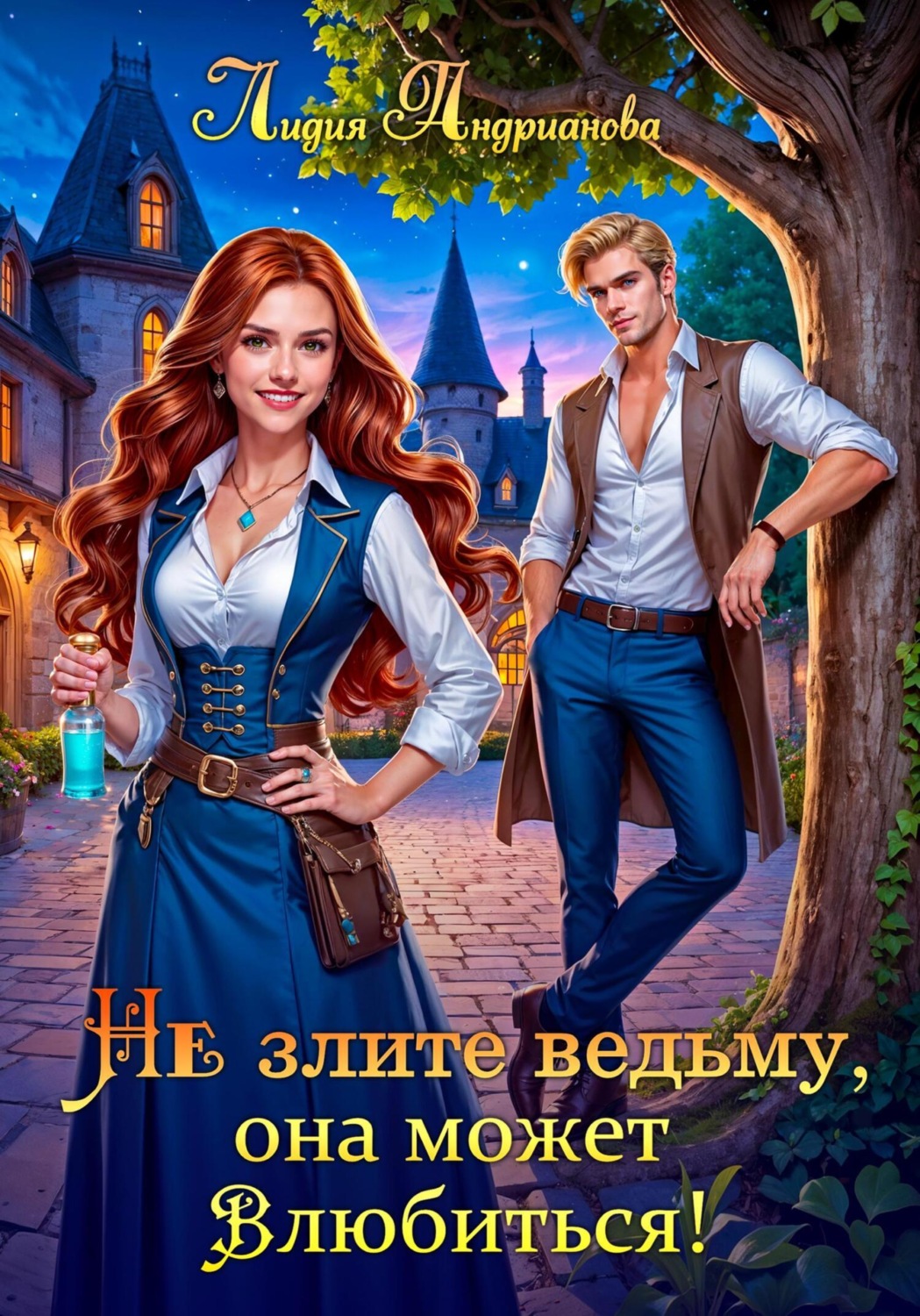 Обложка книги «Не злите ведьму, она может влюбиться!»